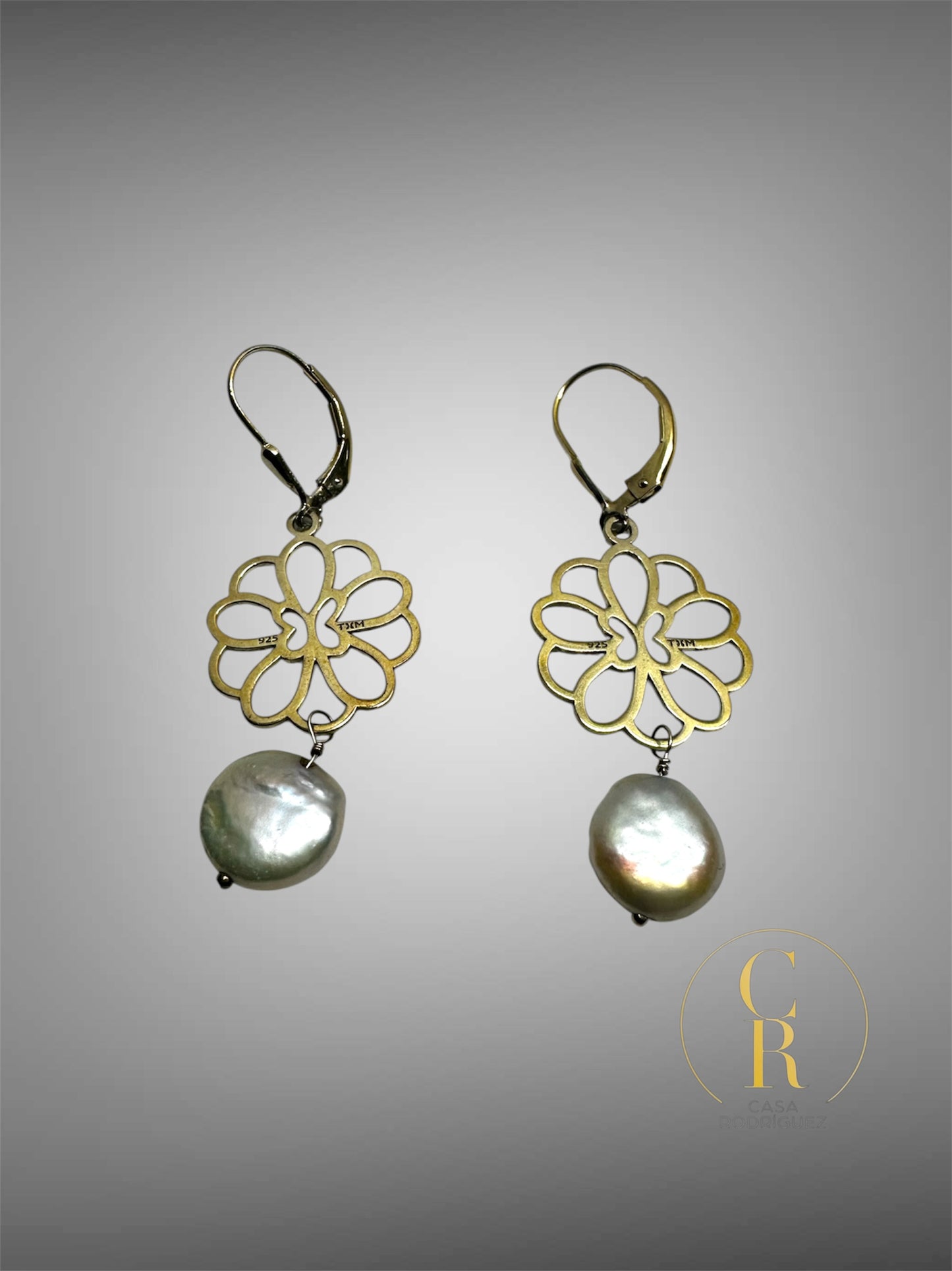 Aretes Tanya Moss Con Perla