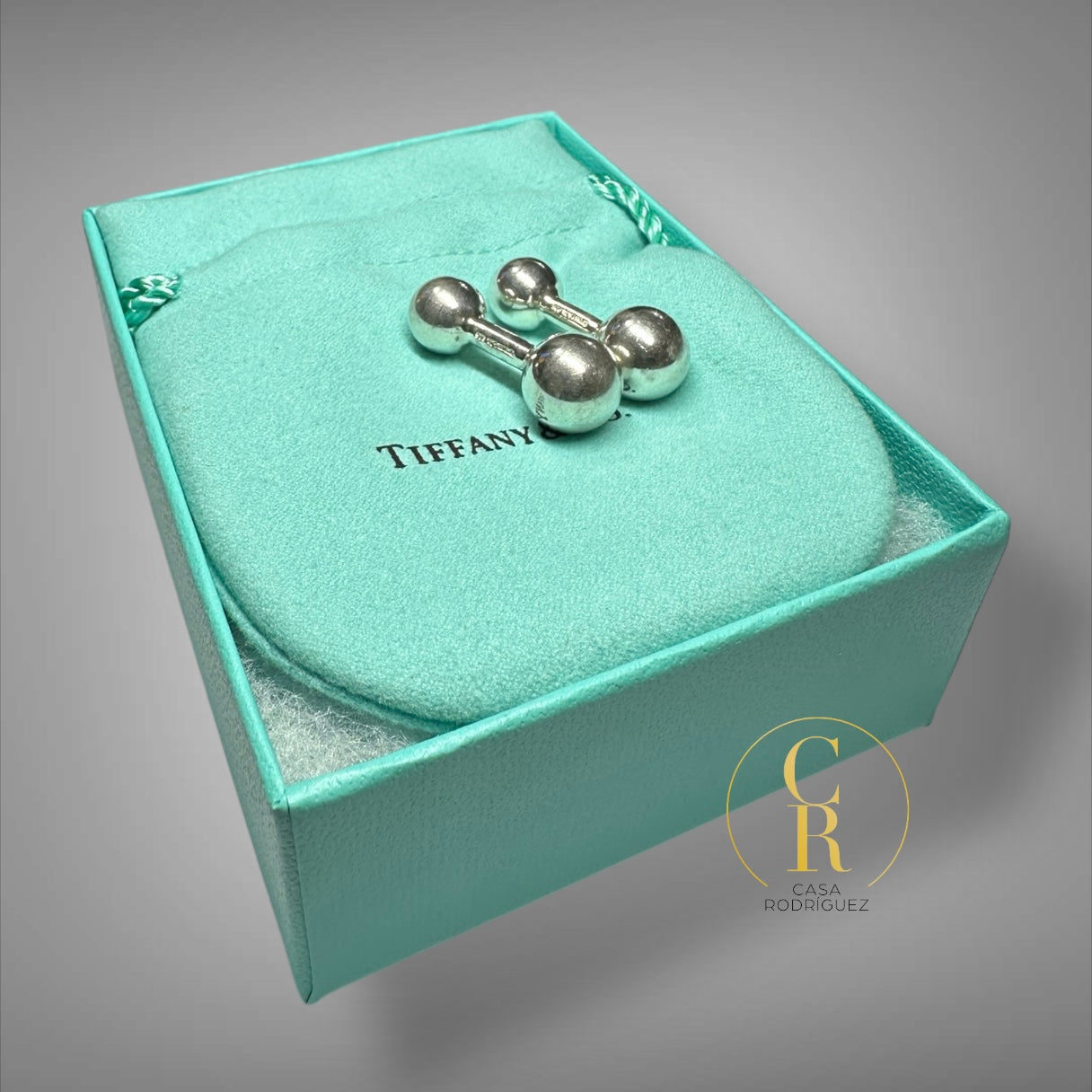 Mancuernillas Tiffany & Co Esferas