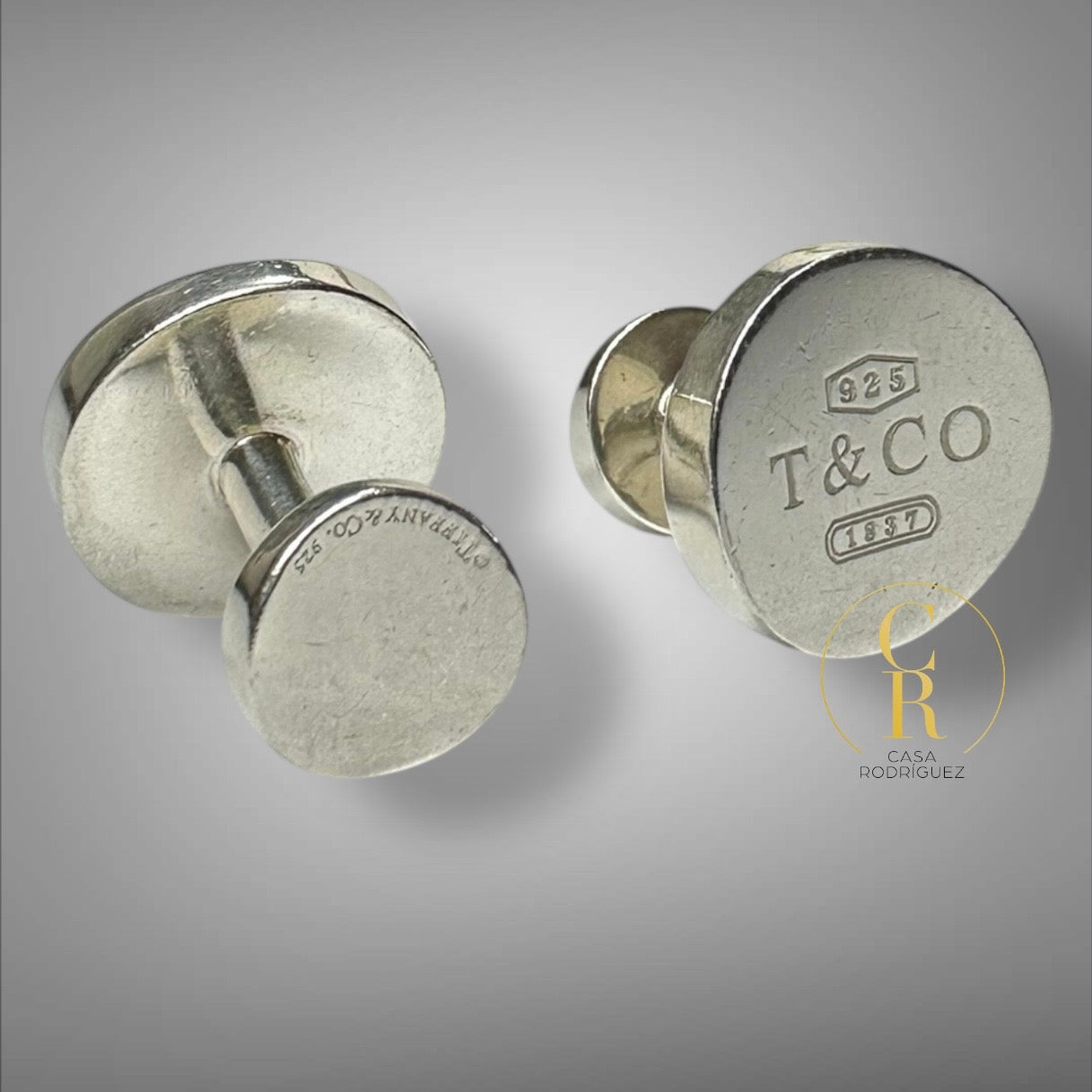 Mancuernillas Tiffany & Co. 1837