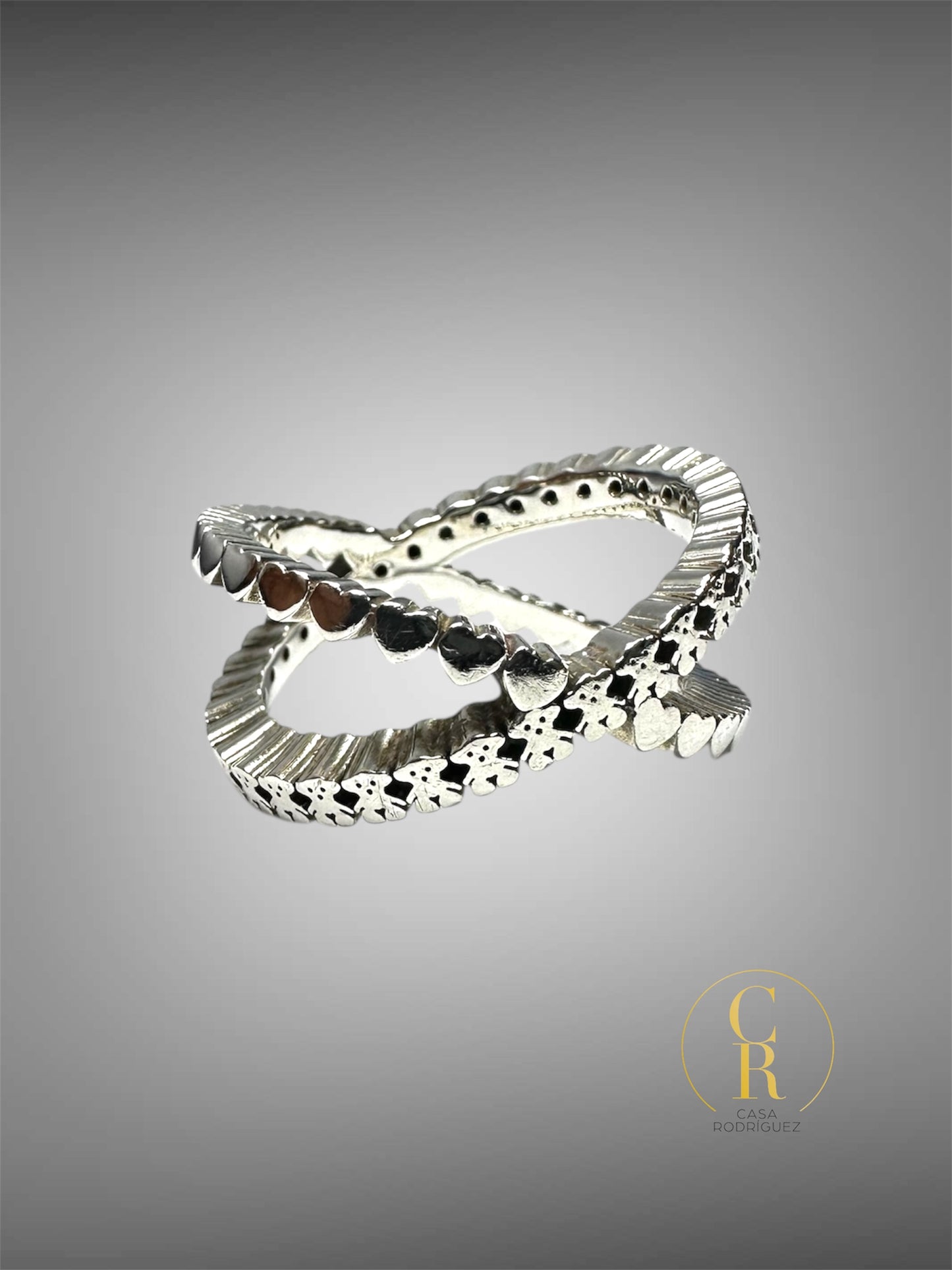 Anillo Tous Ositos Y Corazones.