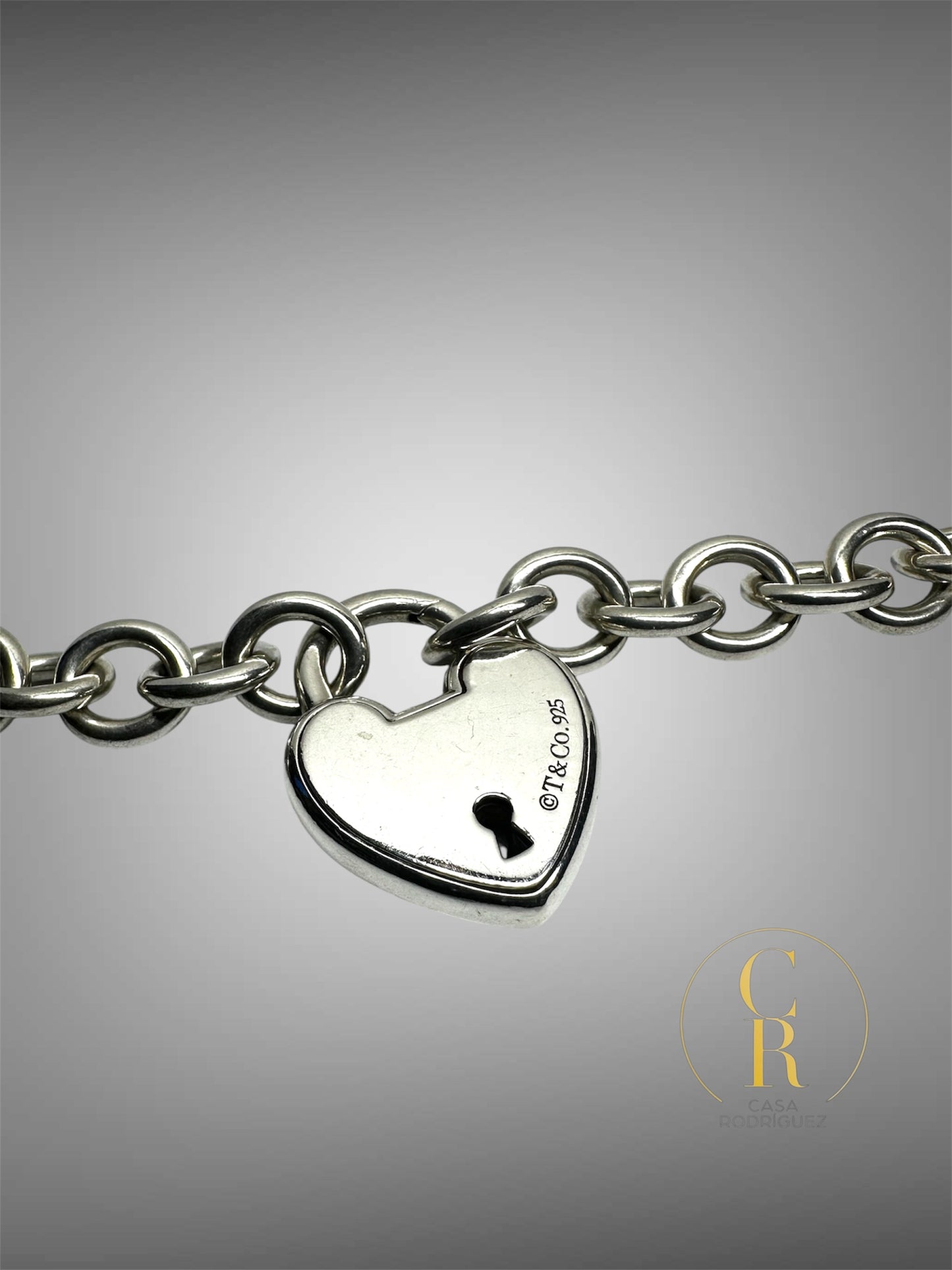 Collar Tiffany & Co. Candado Corazón