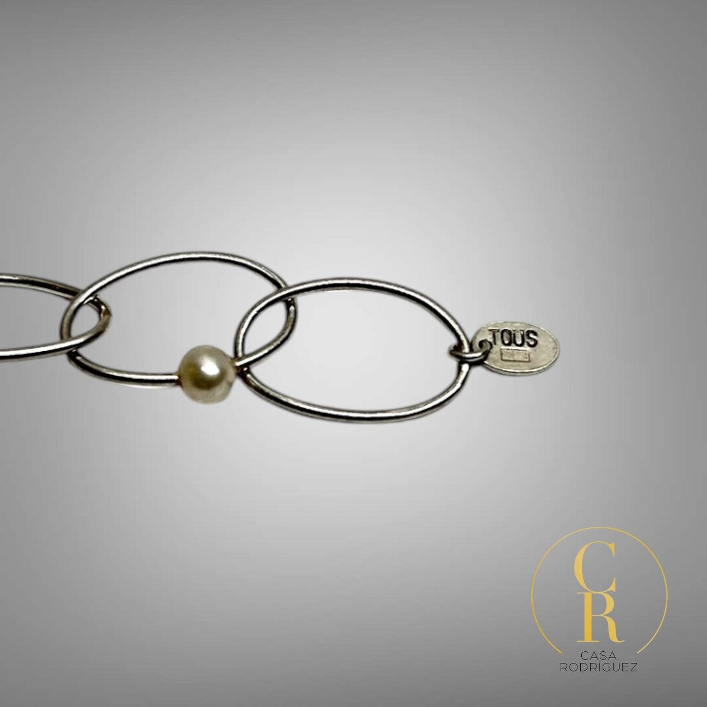 Pulsera Tous Aros con Perlas