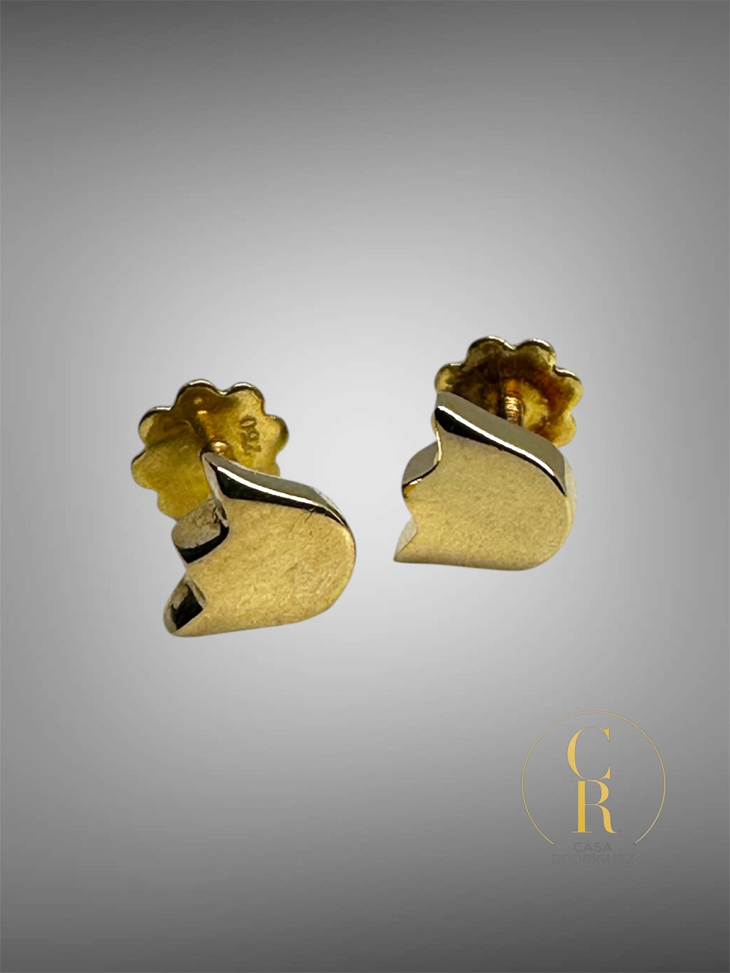Aretes Tous Mini Tulipanes Oro 18k