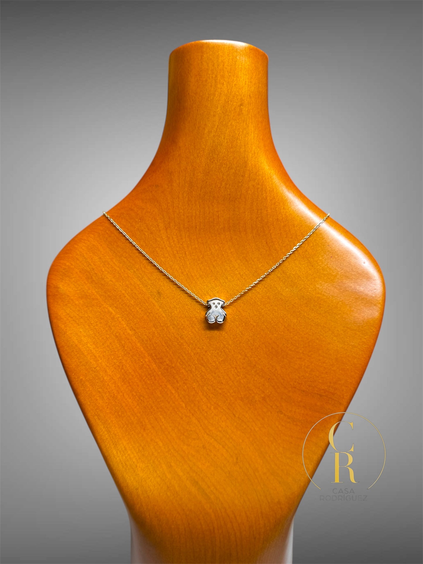 Collar Tous osito Oro 18k