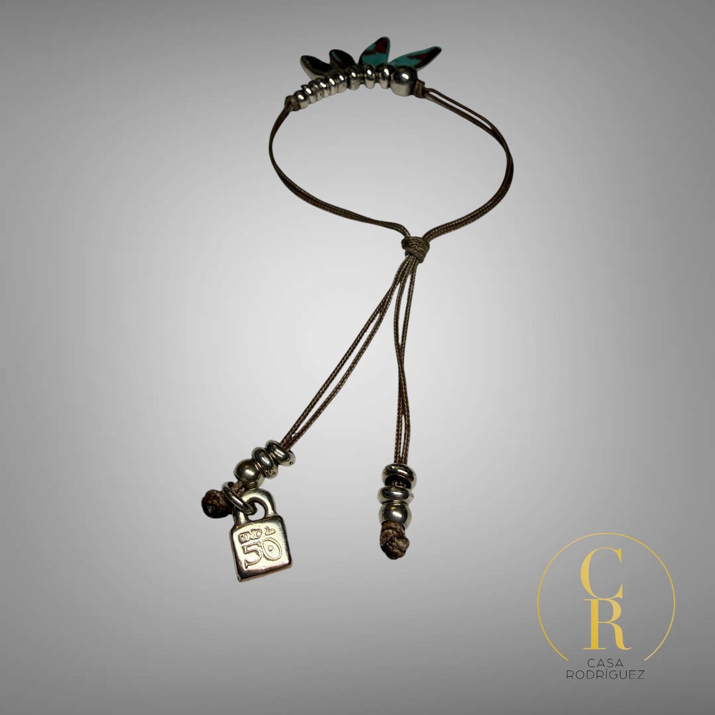 Pulsera Uno de 50 Hojas Colgantes
