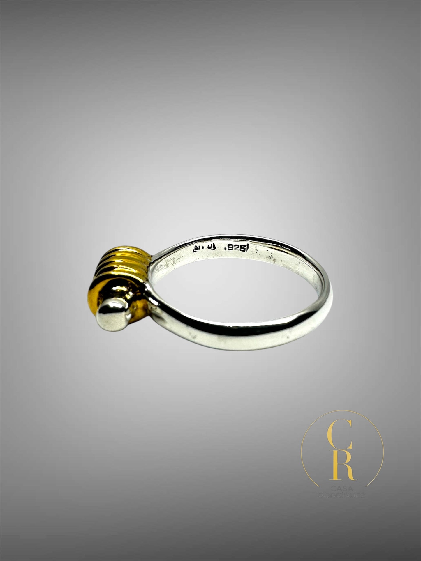 Anillo Tane Barra Vermeil