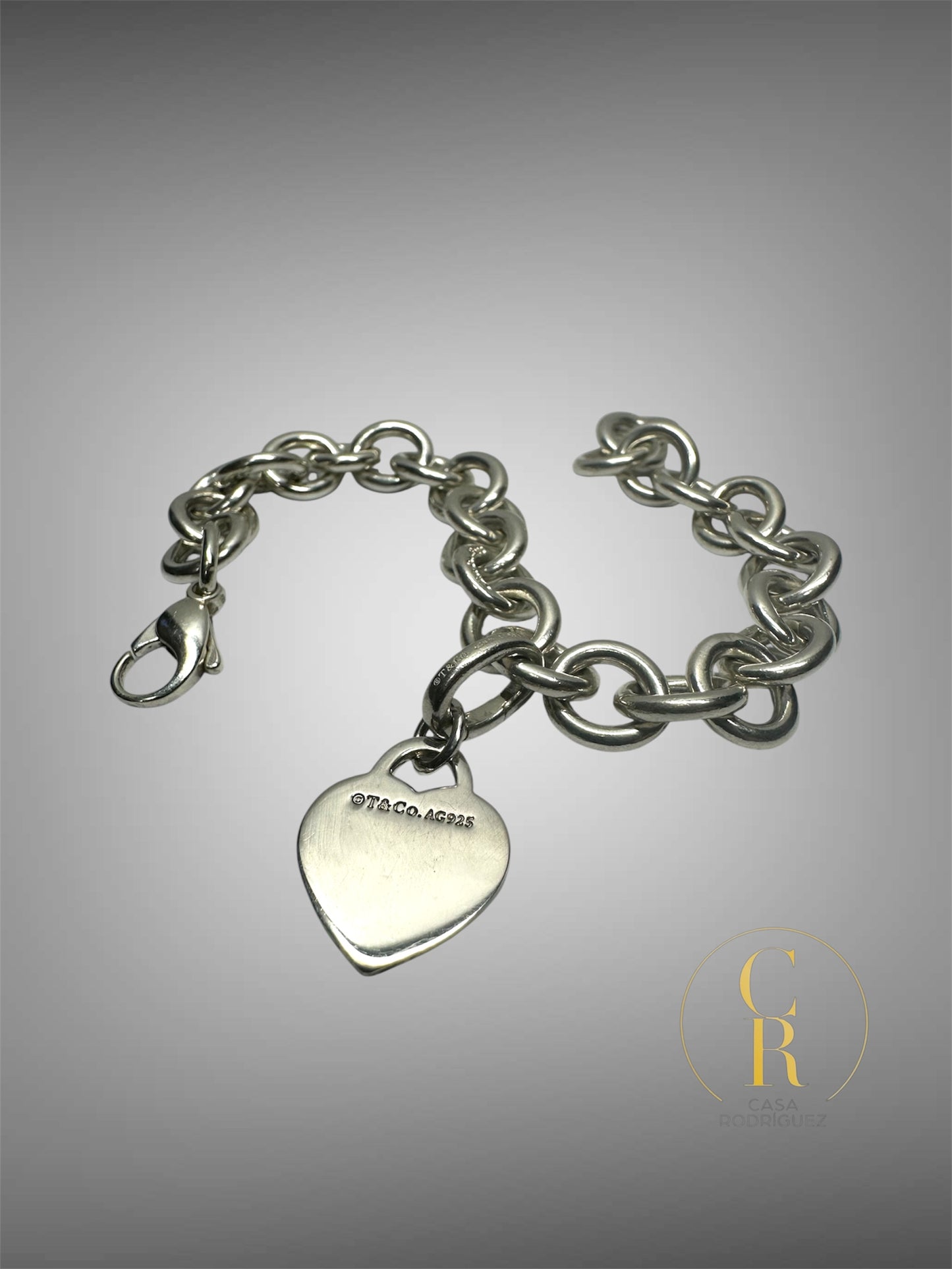 Pulsera Tiffany & Co. Please Return To Corazón