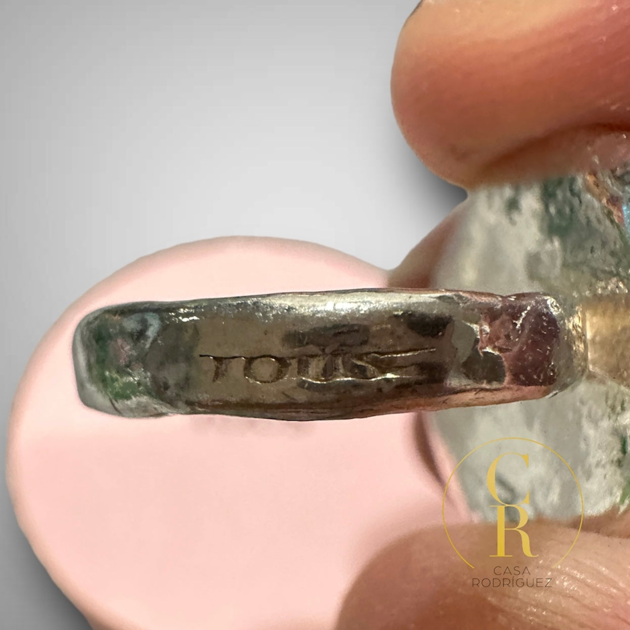 Anillo Tous Circulo Labrado