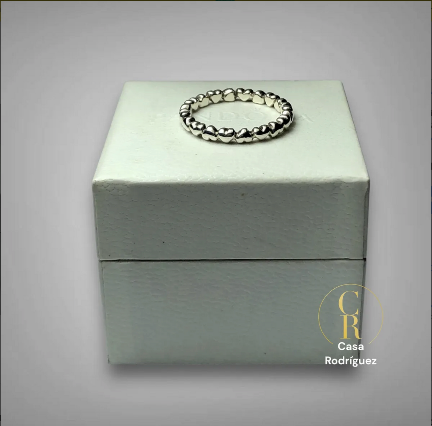 Anillo Pandora Corazones