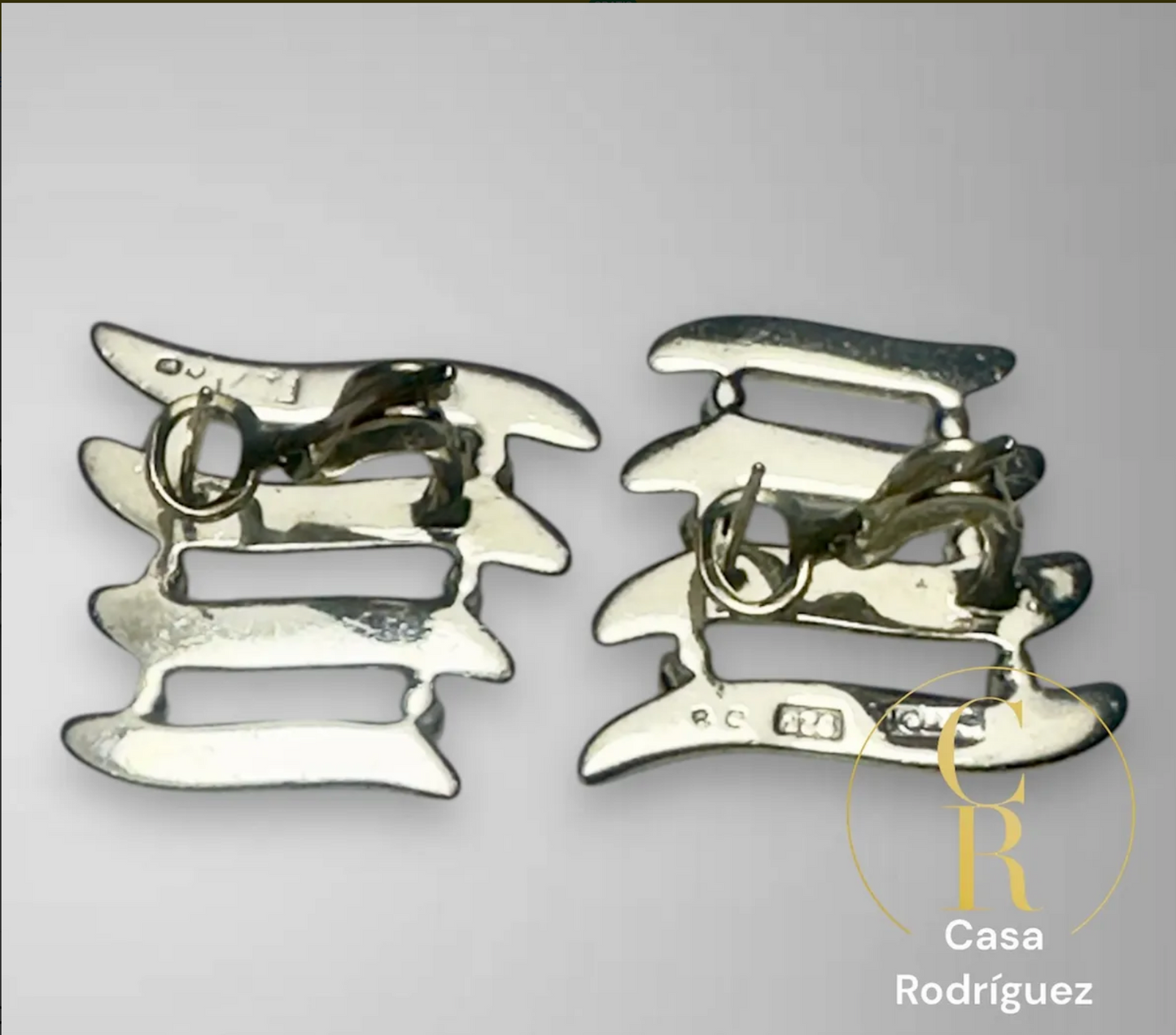 Aretes Tane Ondas Y Cuentas