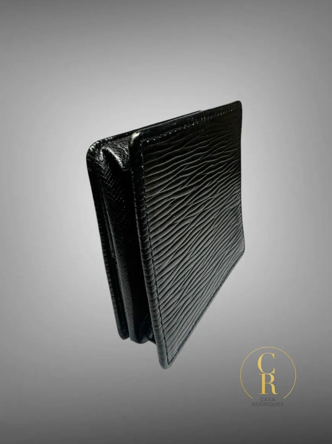 Monedero Louis Vuitton Lv Negro Rayas