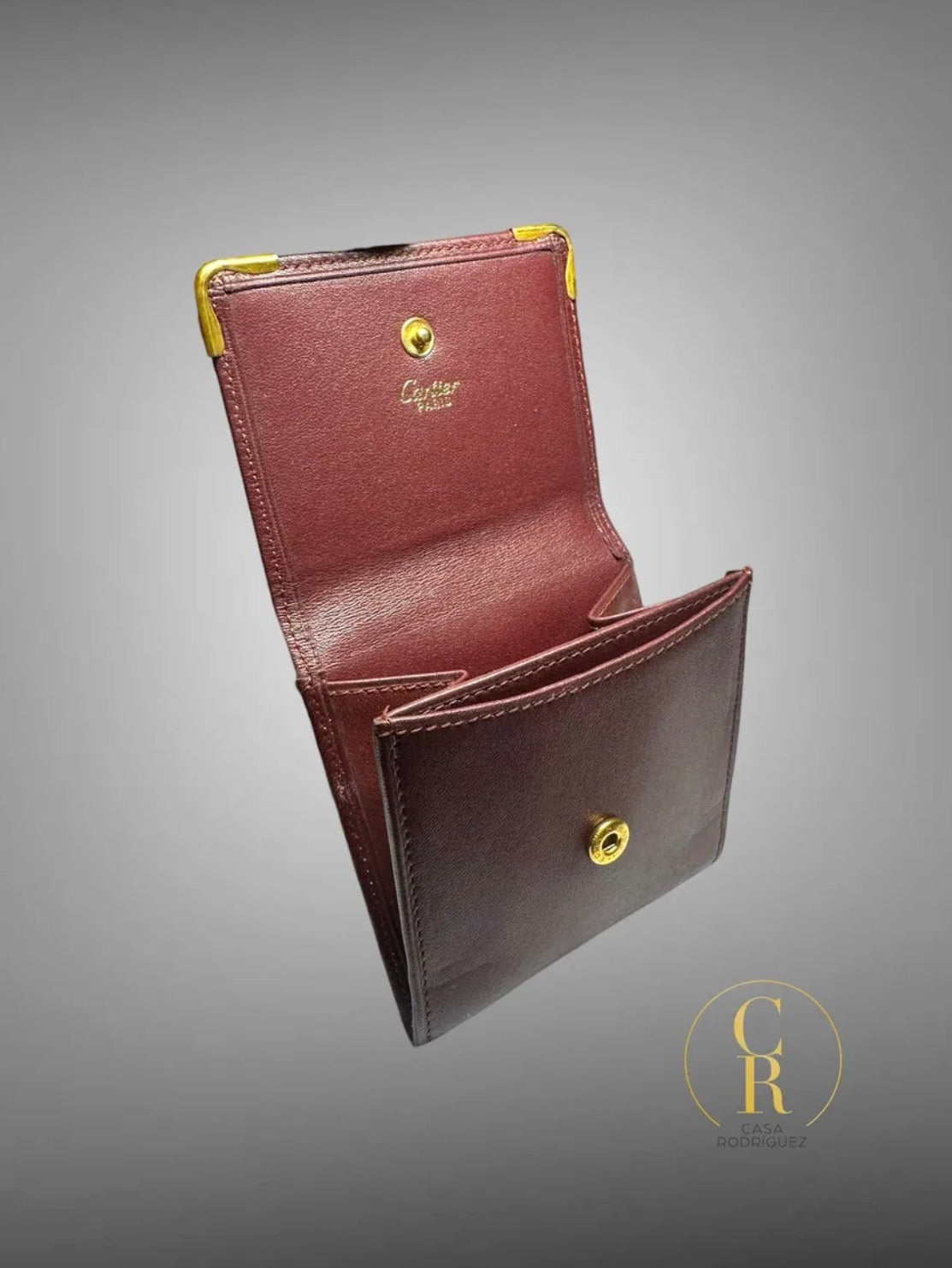 Monedero Cartier, Must De Cartier Vino Liso