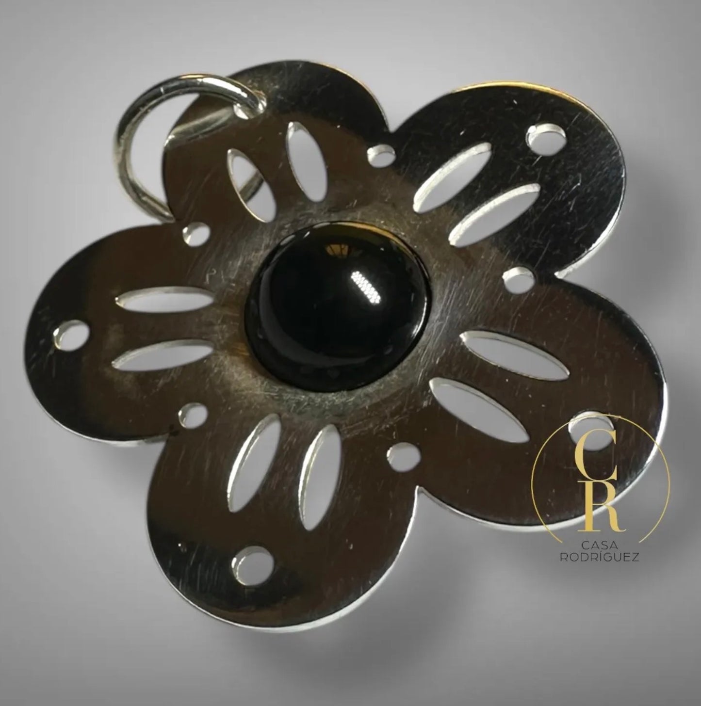 Dije Tous Flor Esfera Negra