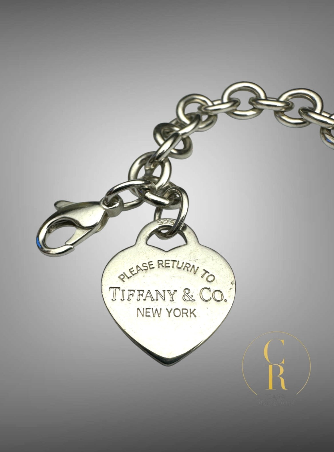 Pulsera Tiffany & Co. Please Return To Corazón