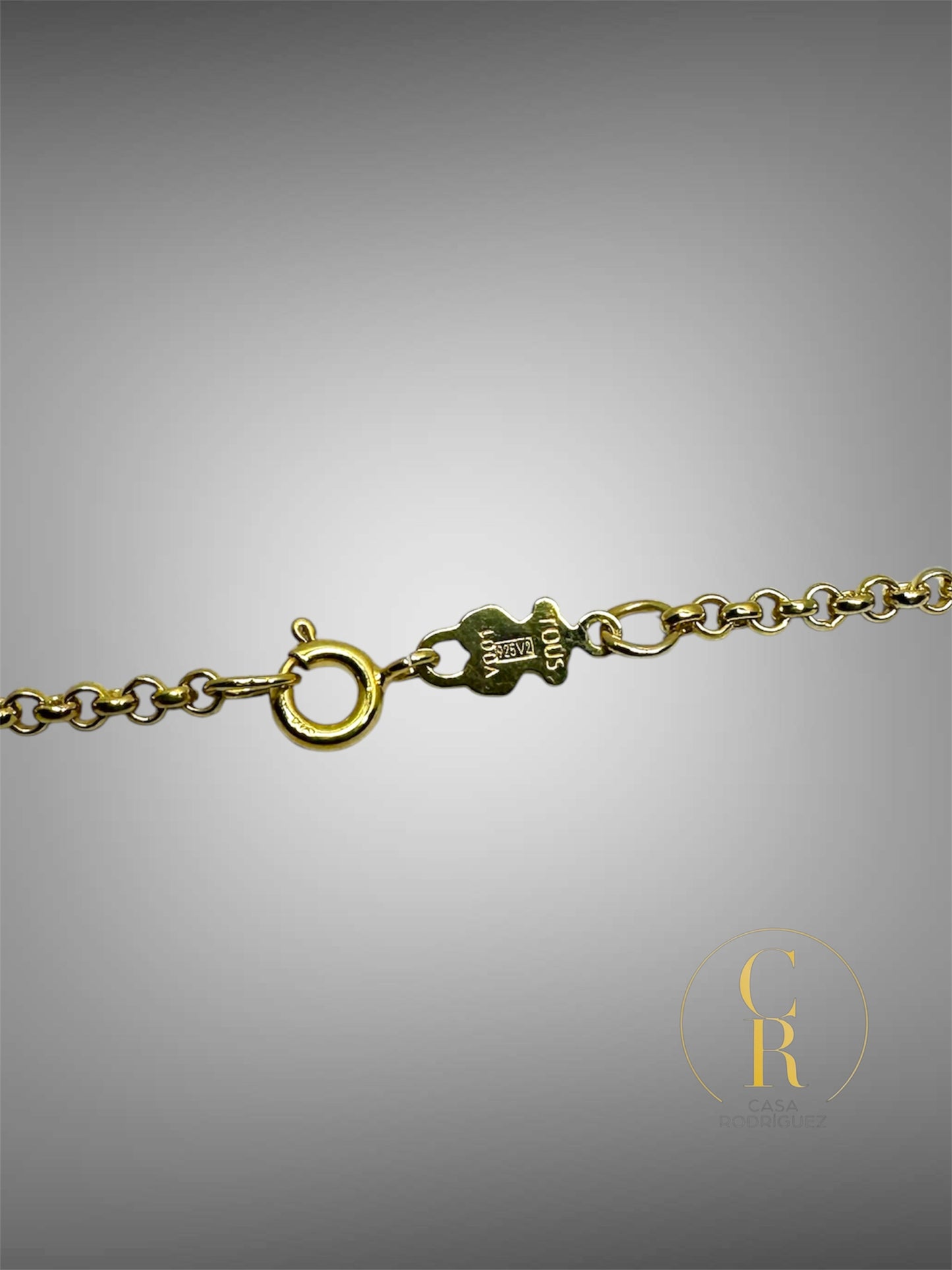 Collar Hoja Vermeil