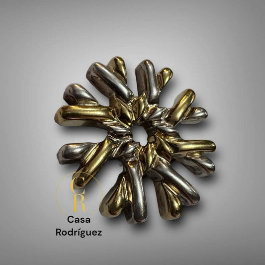 Prendedor tane copo de nieve