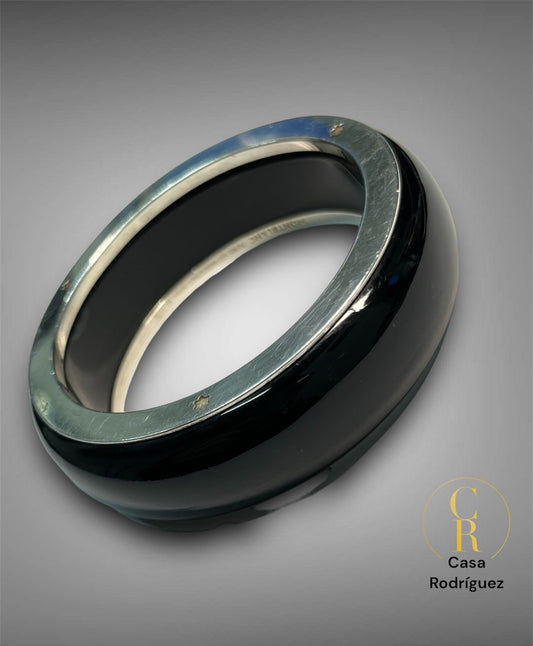 Pulsera Montblanc Resina negra