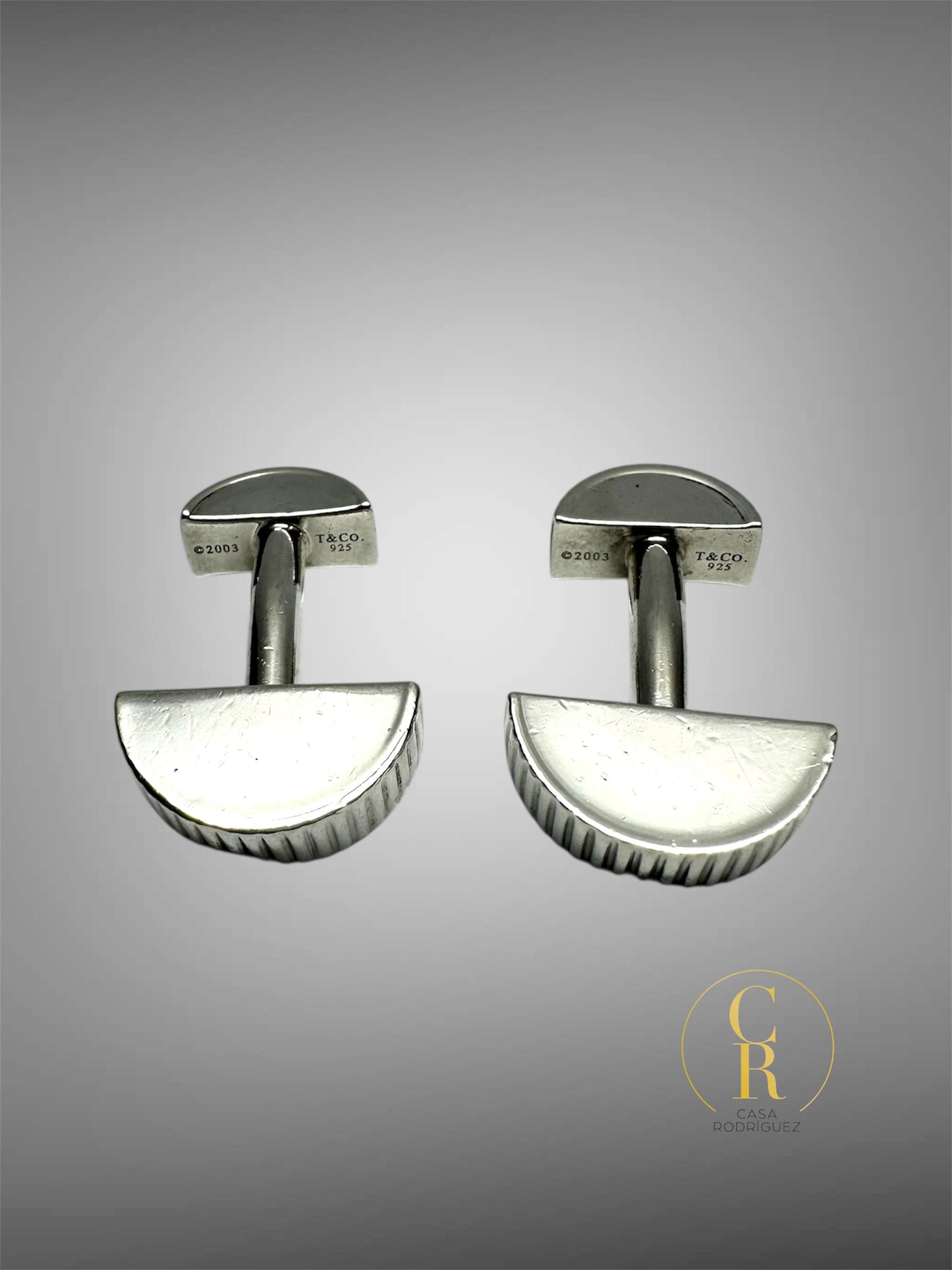 Mancuernillas Tiffany & Co. Media Esfera.