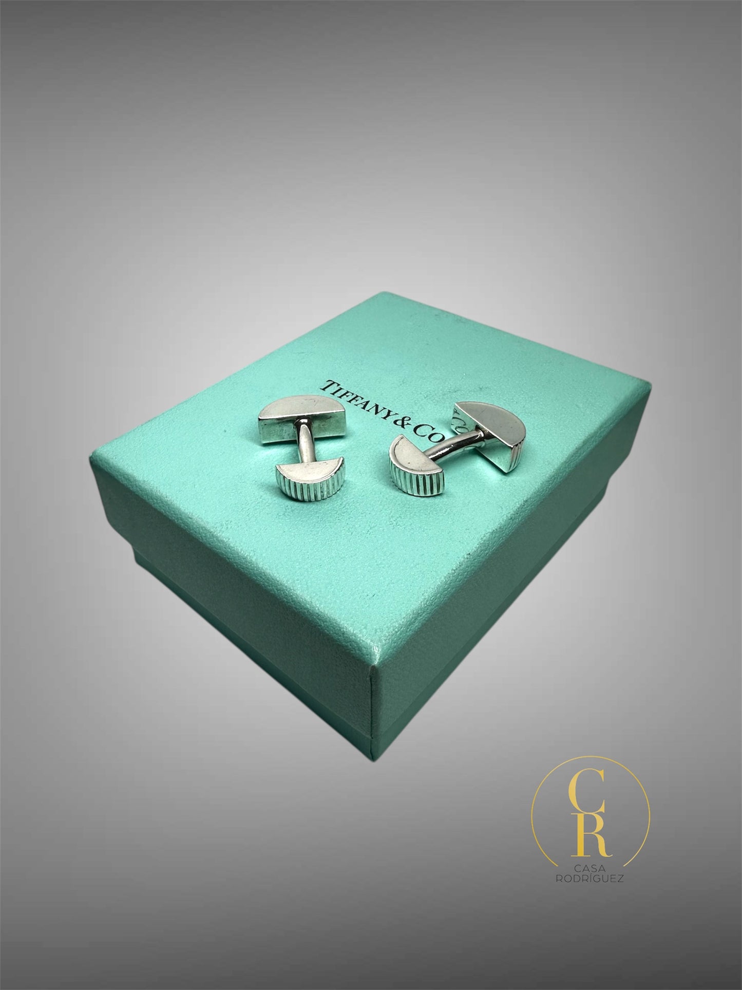 Mancuernillas Tiffany & Co. Media Esfera.