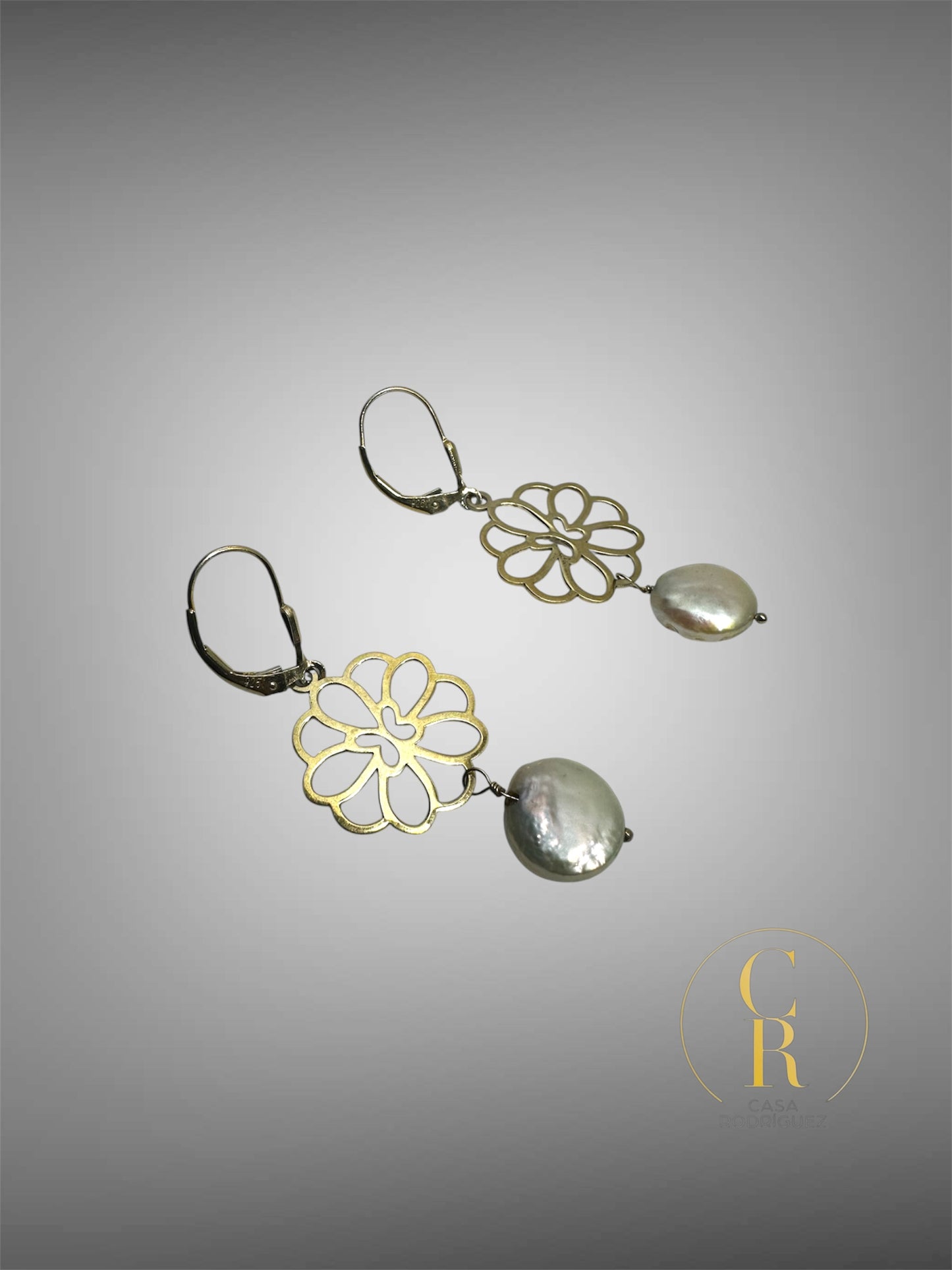 Aretes Tanya Moss Con Perla