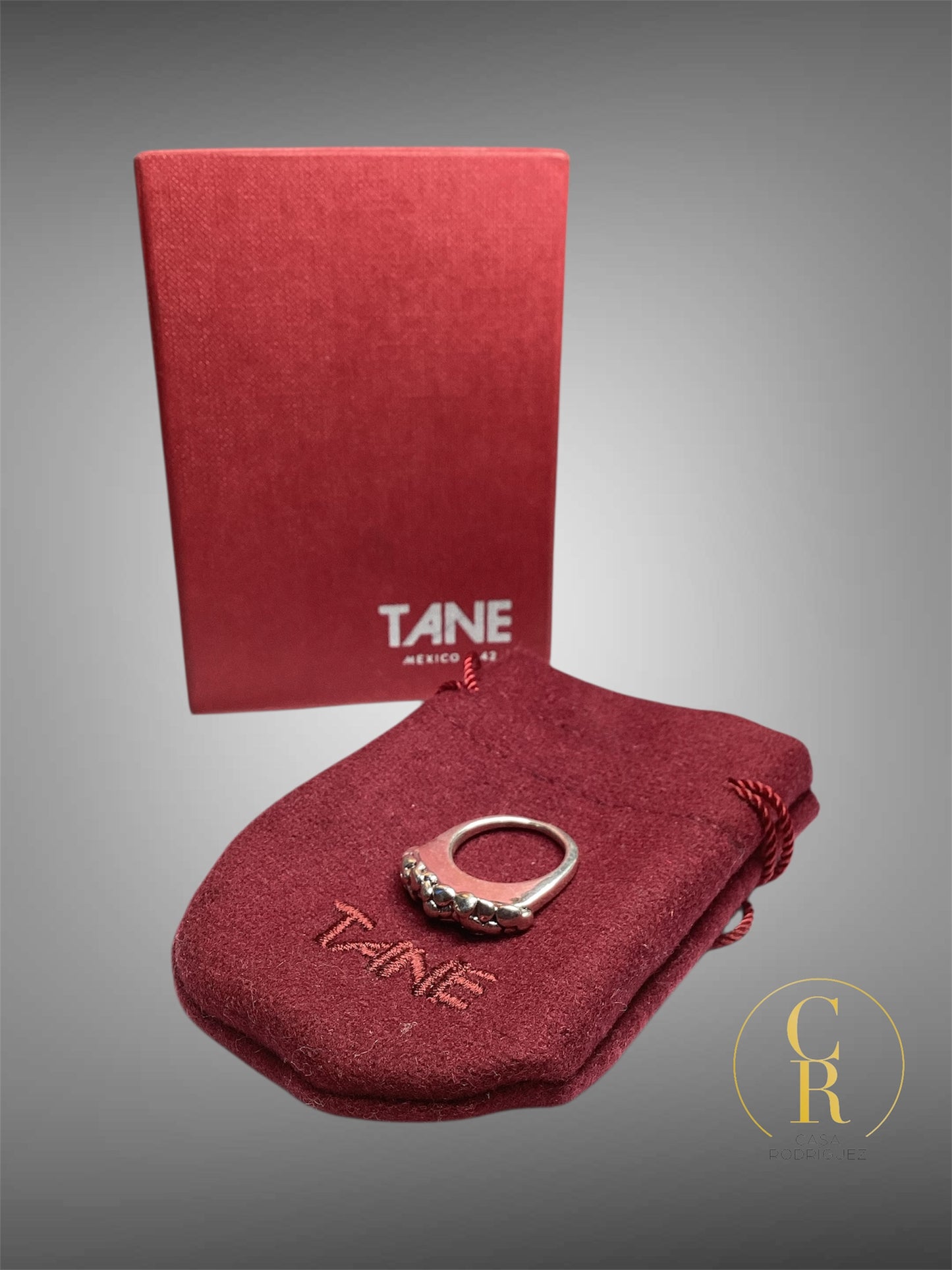Anillo Tane Craquelado
