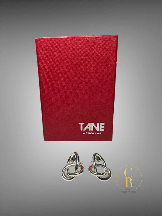 Aretes Tane Entrelazados.