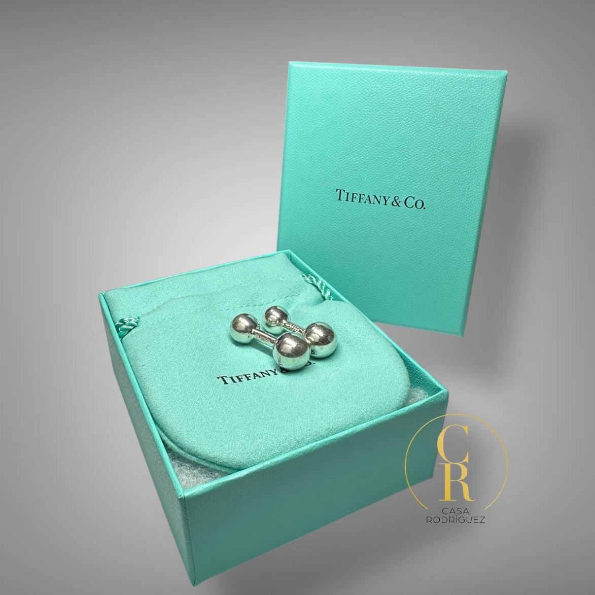 Mancuernillas Tiffany & Co Esferas