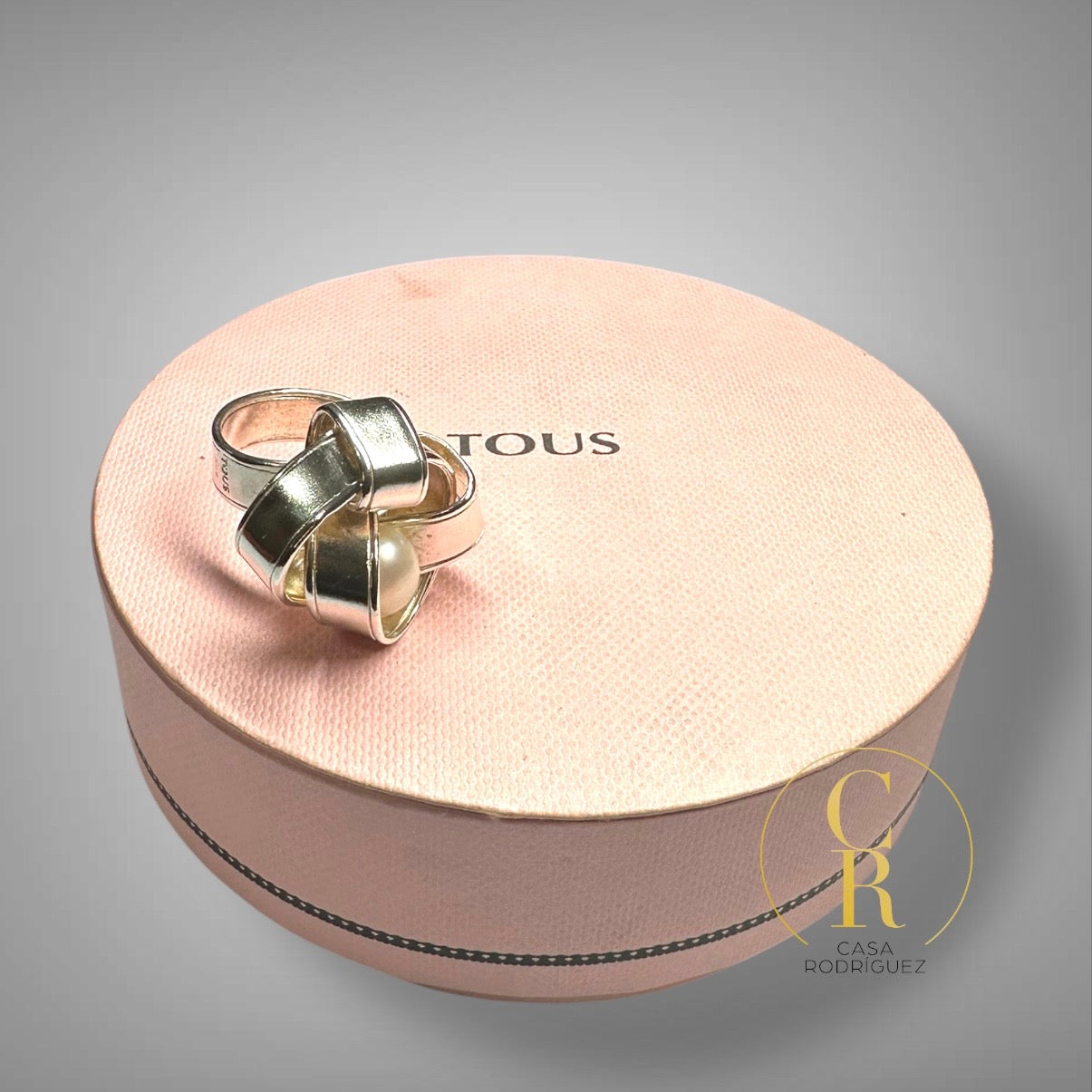 Anillo Tous Entrelazados Perla