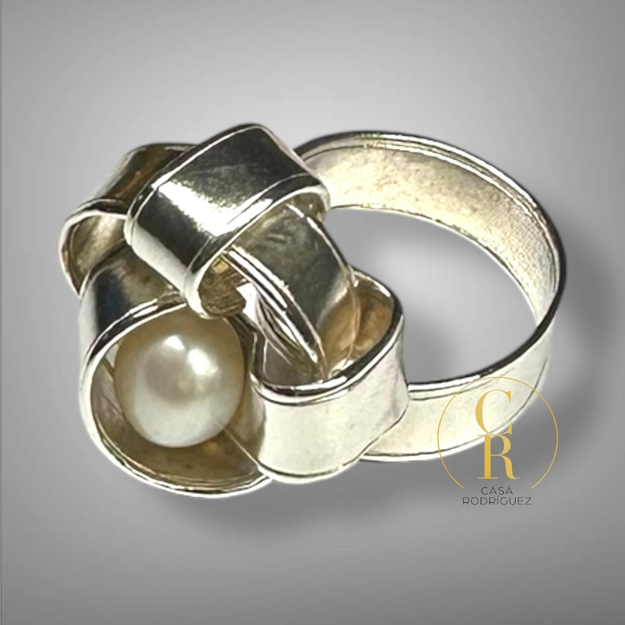 Anillo Tous Entrelazados Perla