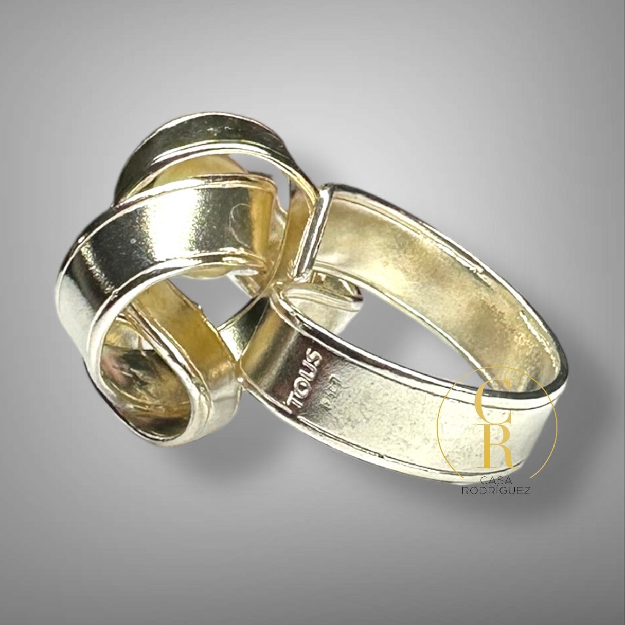 Anillo Tous Entrelazados Perla