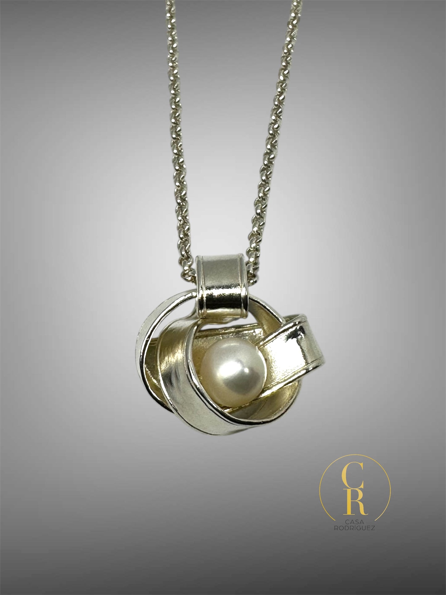 Collar Tous Entrelazado Perla