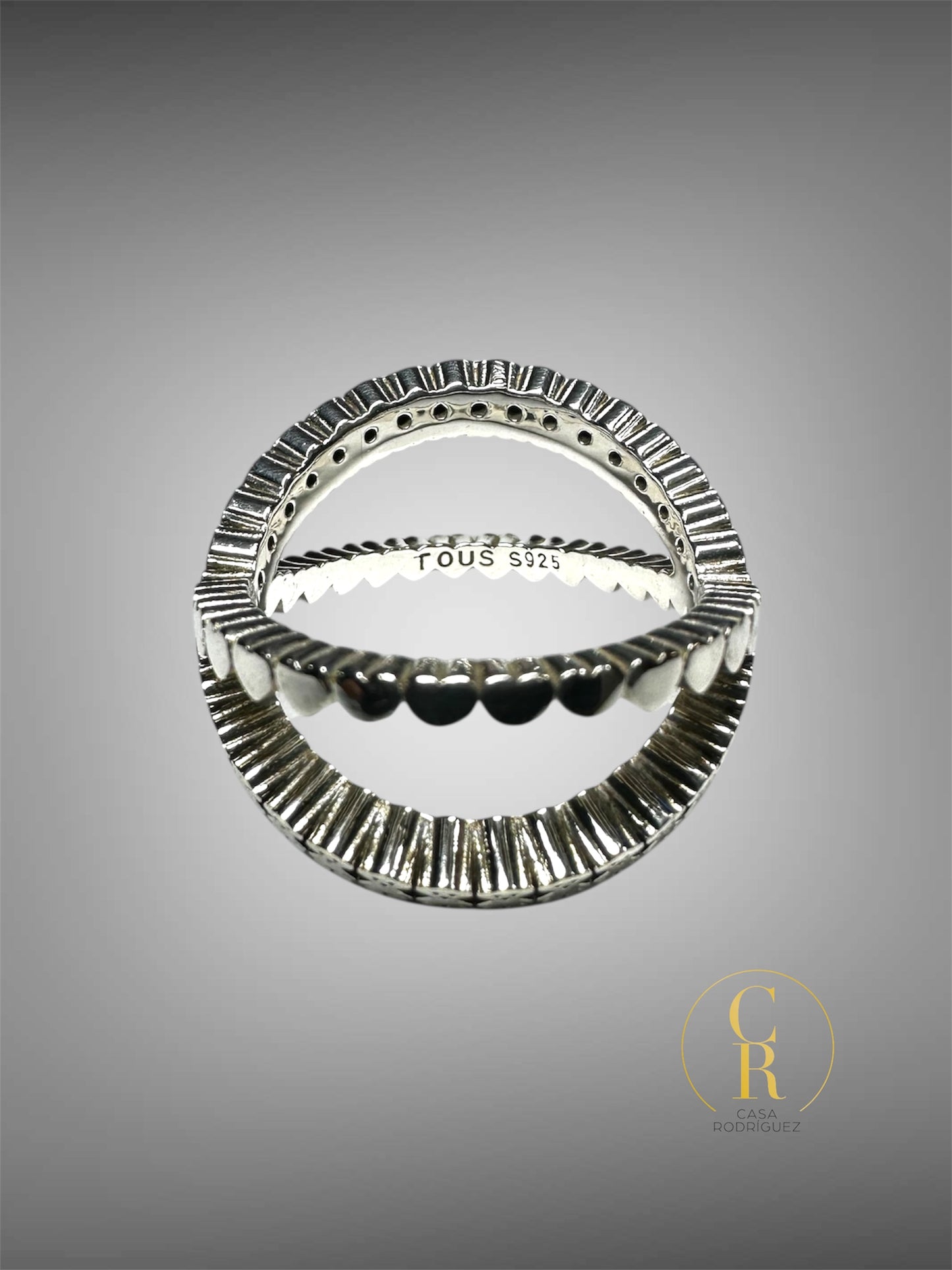 Anillo Tous Ositos Y Corazones.