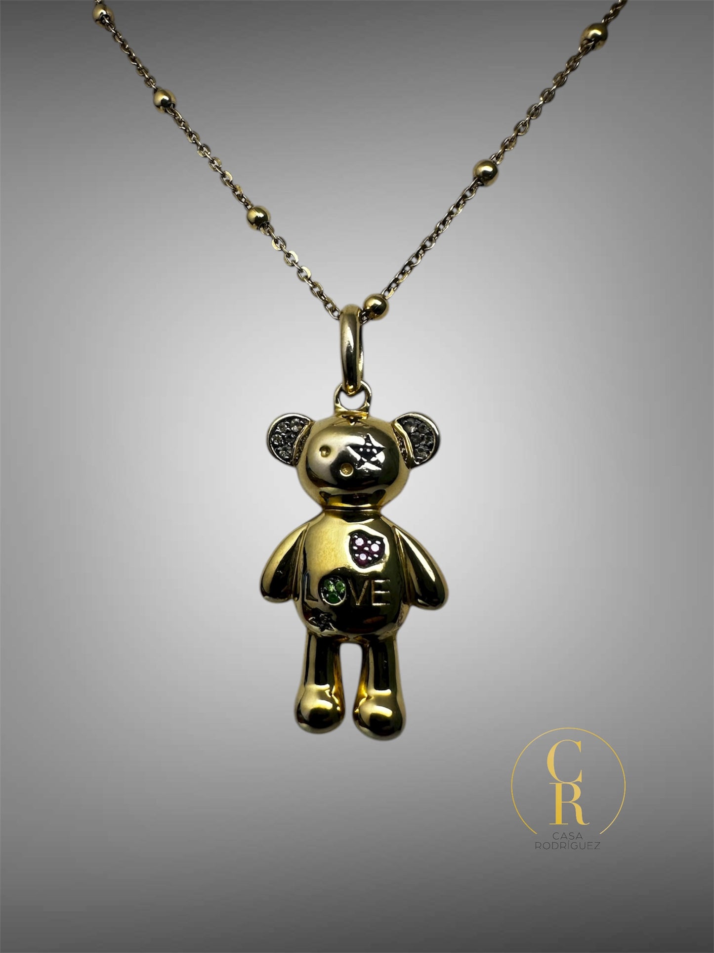 Collar Tous Osito Love Vermeil