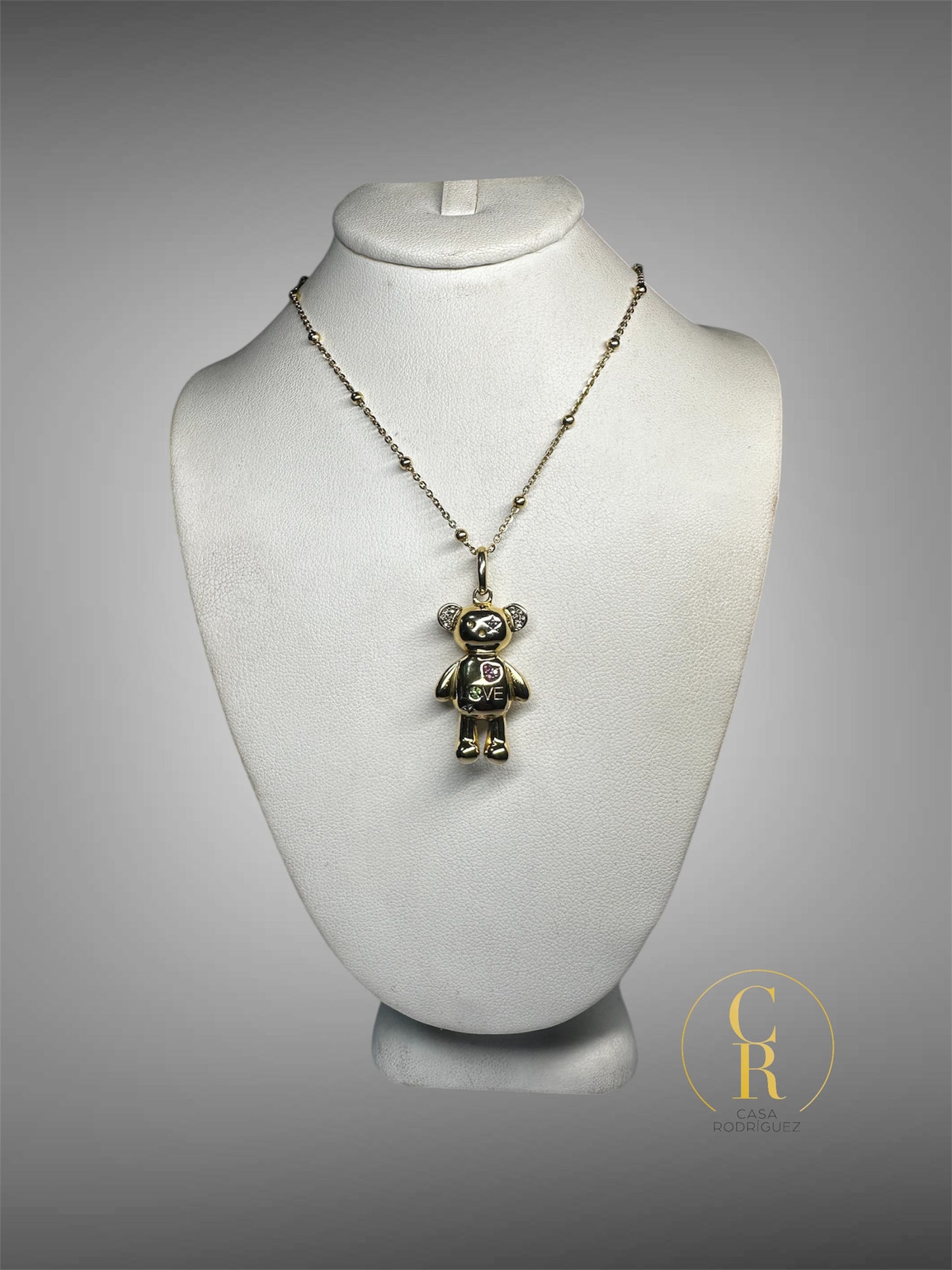 Collar Tous Osito Love Vermeil