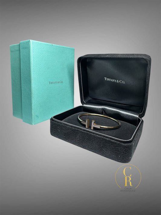 Pulsera Tiffany & Co. T Concha Nacar.