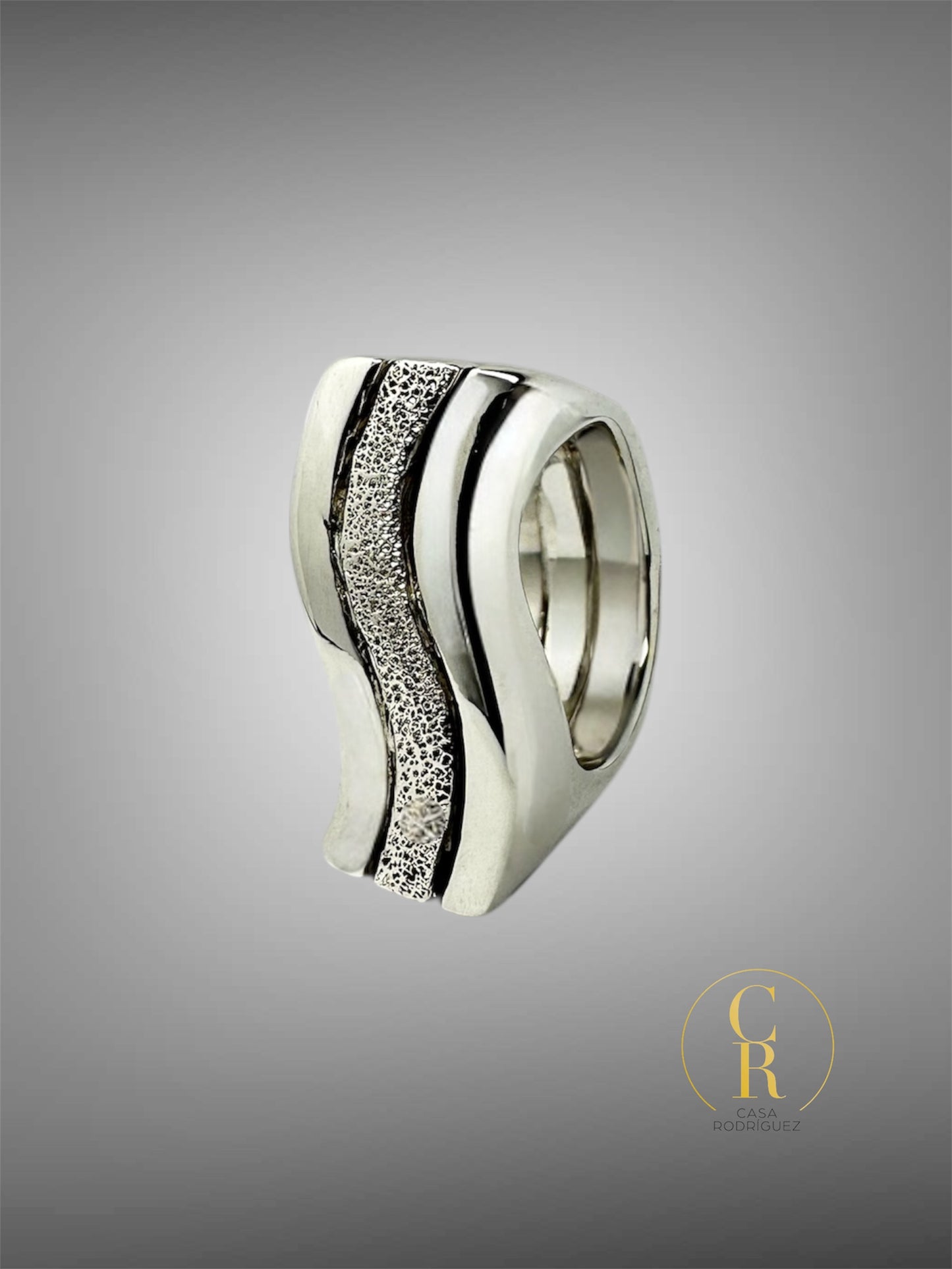 Anillo Pianegonda Ondas.