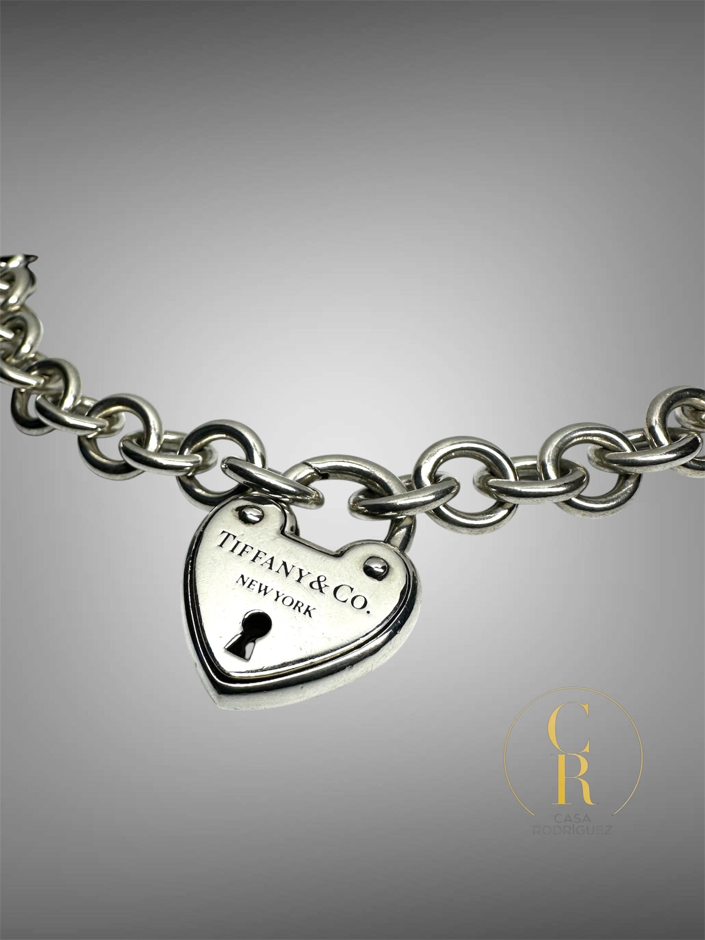 Collar Tiffany & Co. Candado Corazón