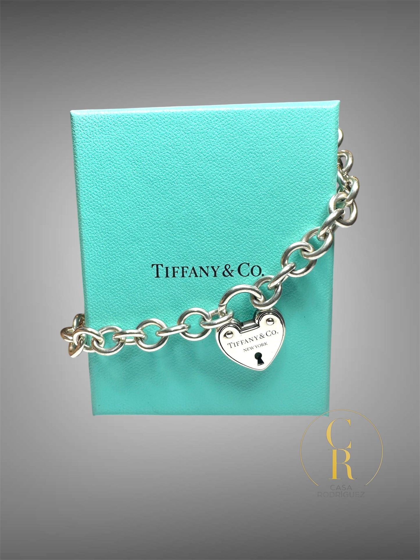 Collar Tiffany & Co. Candado Corazón