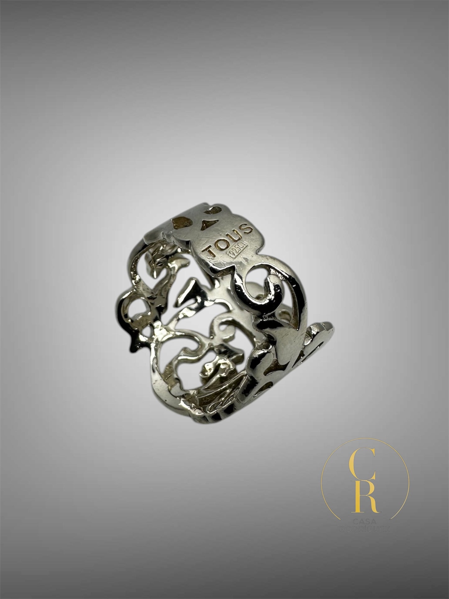 Anillo Tous Calado Floral