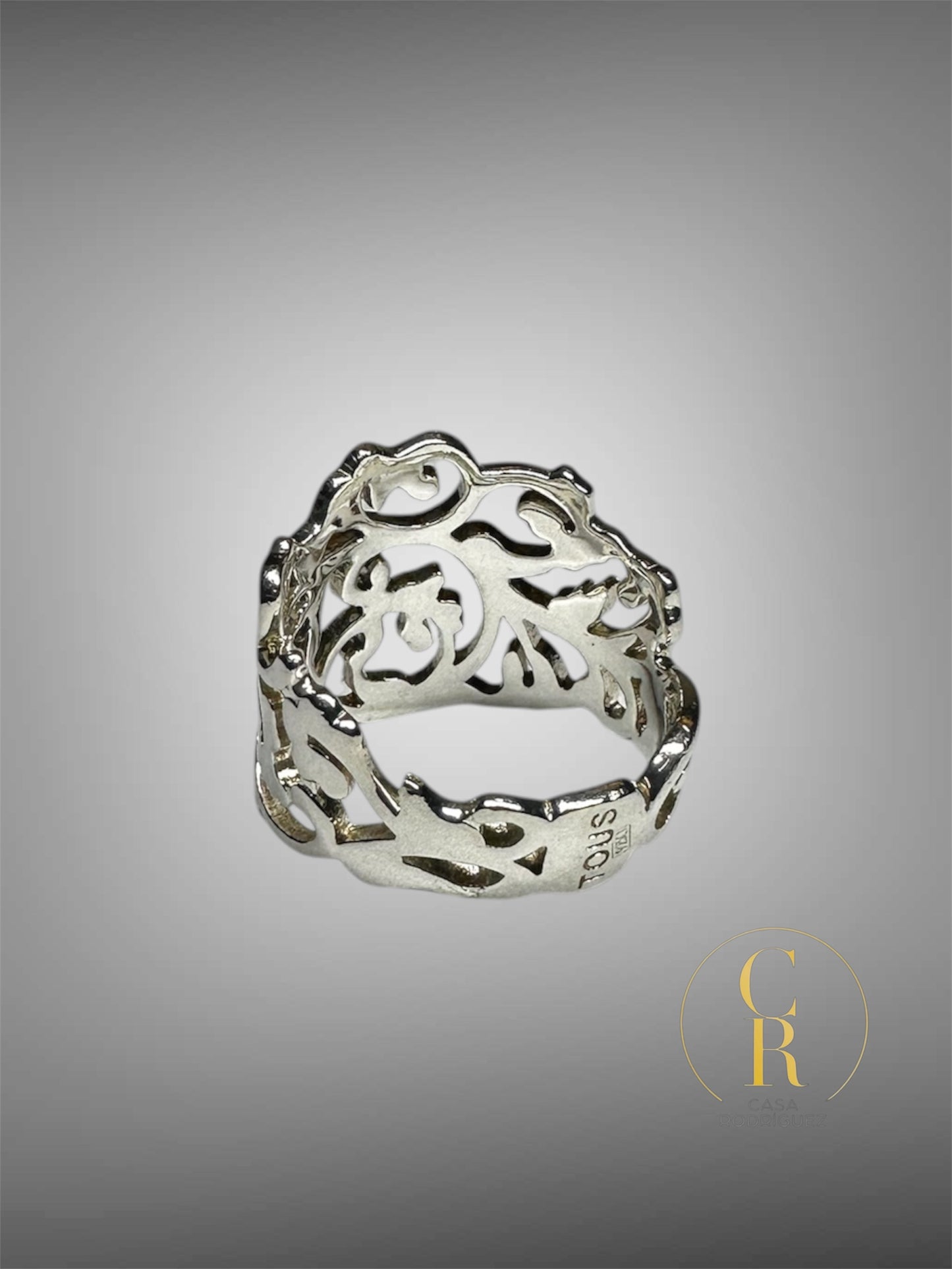 Anillo Tous Calado Floral