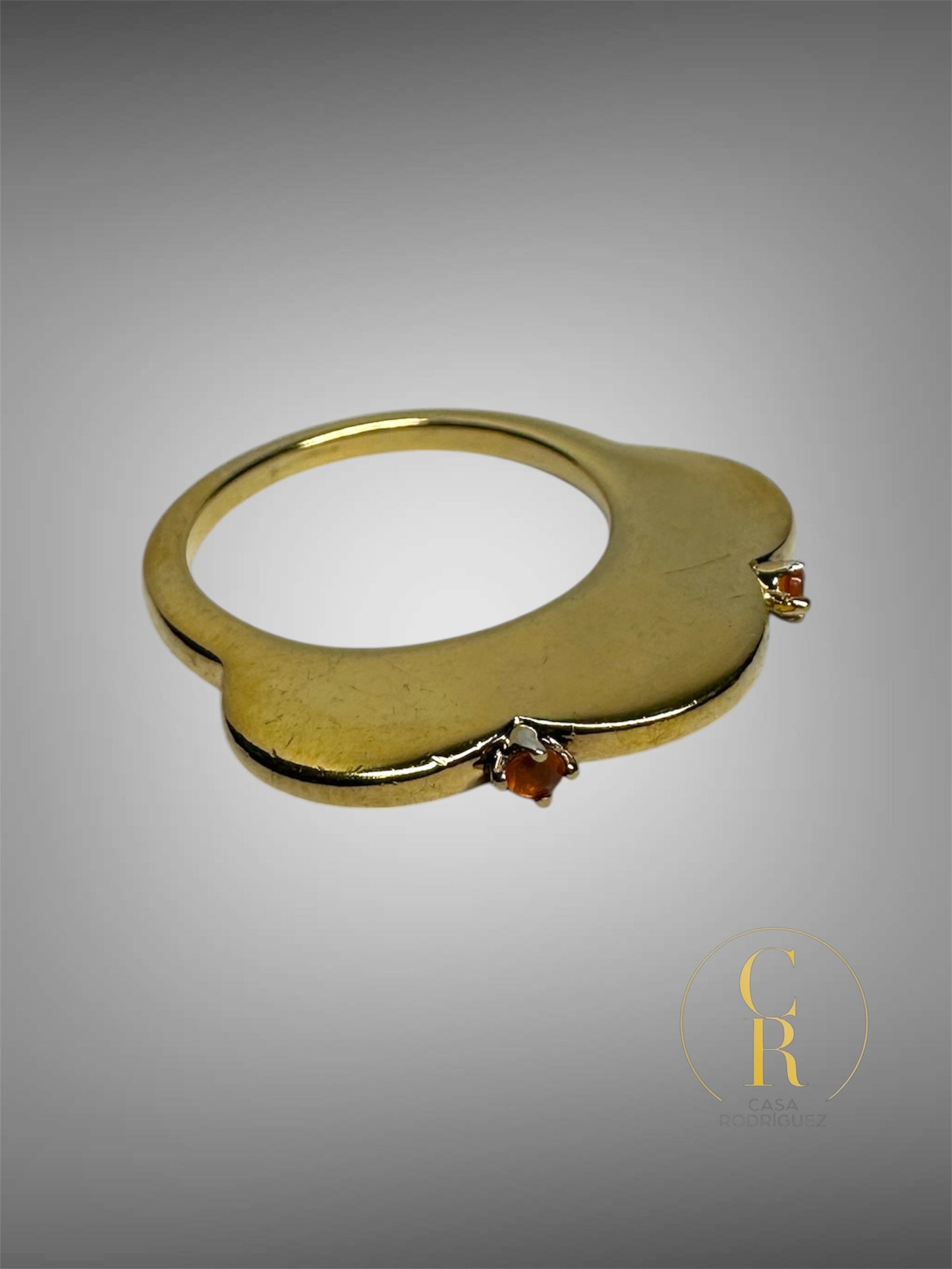 Anillo Tous Piedras Vermeil.