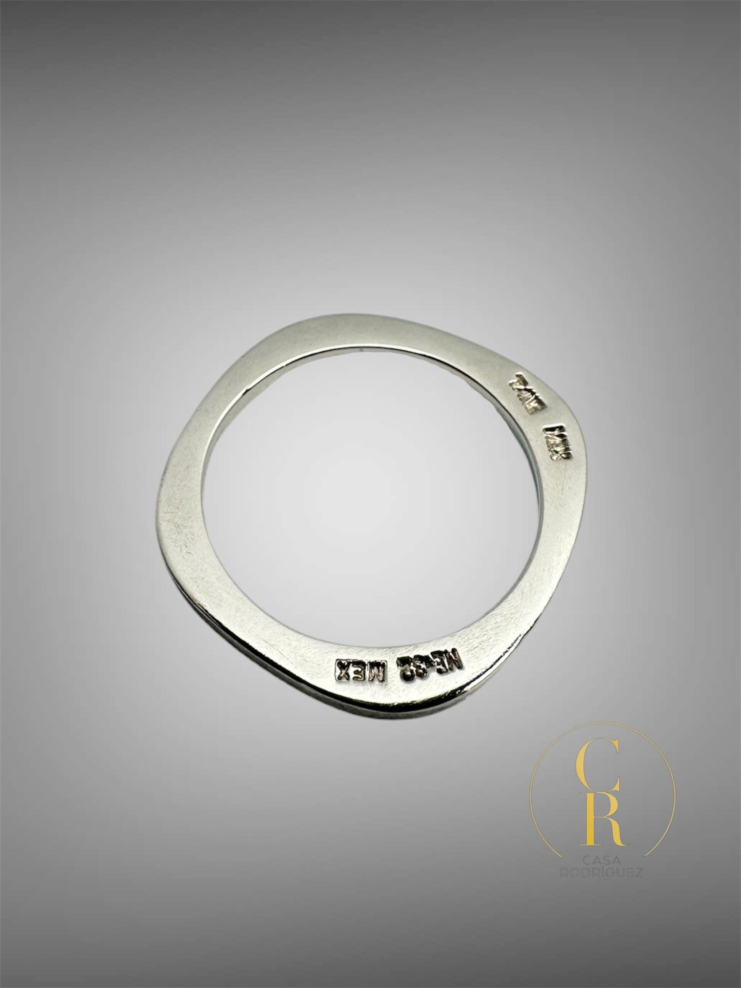 Anillo Tane Cuadrado Delgado