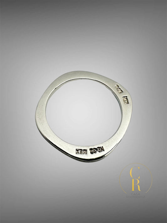 Anillo Tane Cuadrado Delgado
