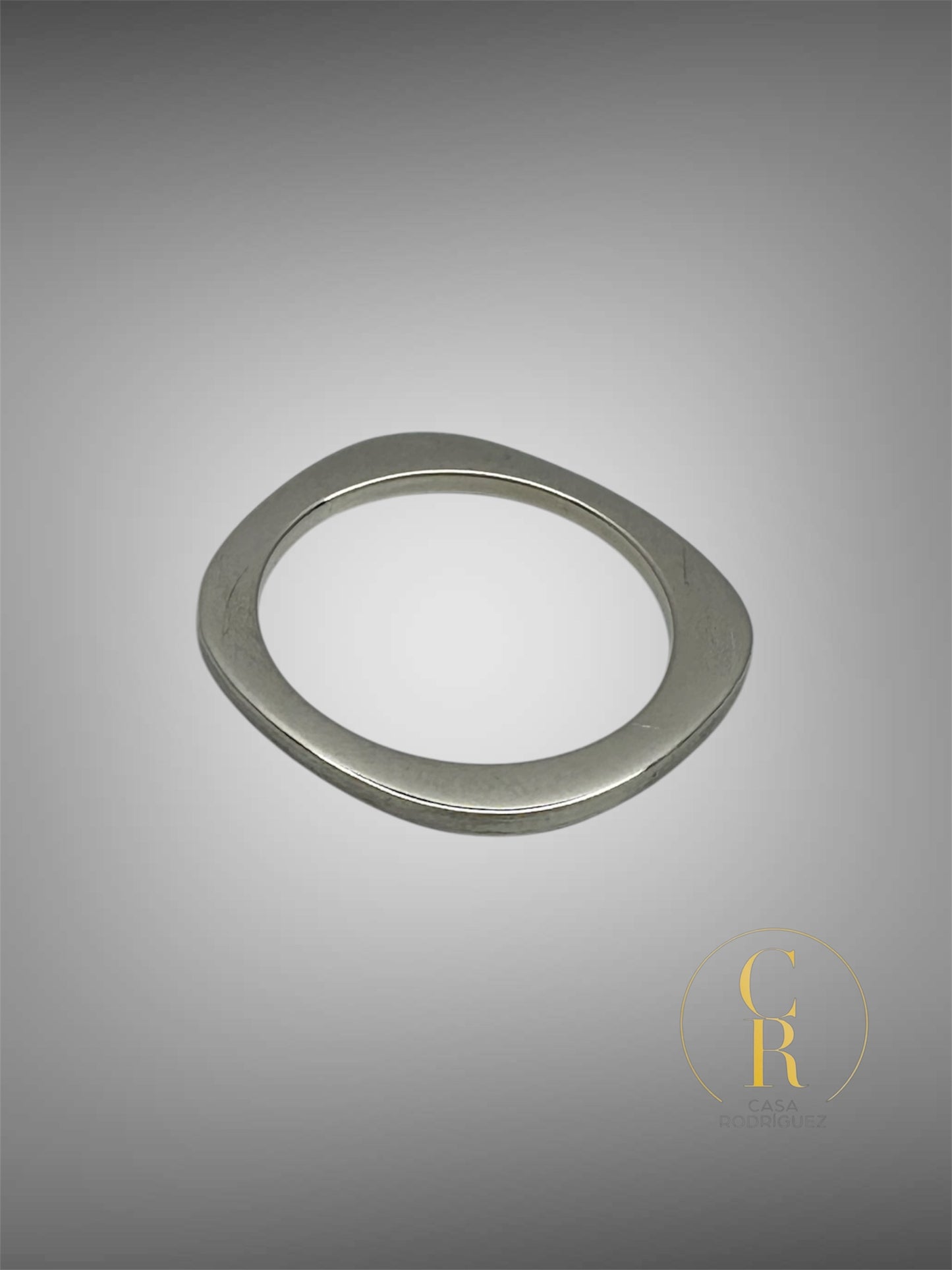 Anillo Tane Cuadrado Delgado