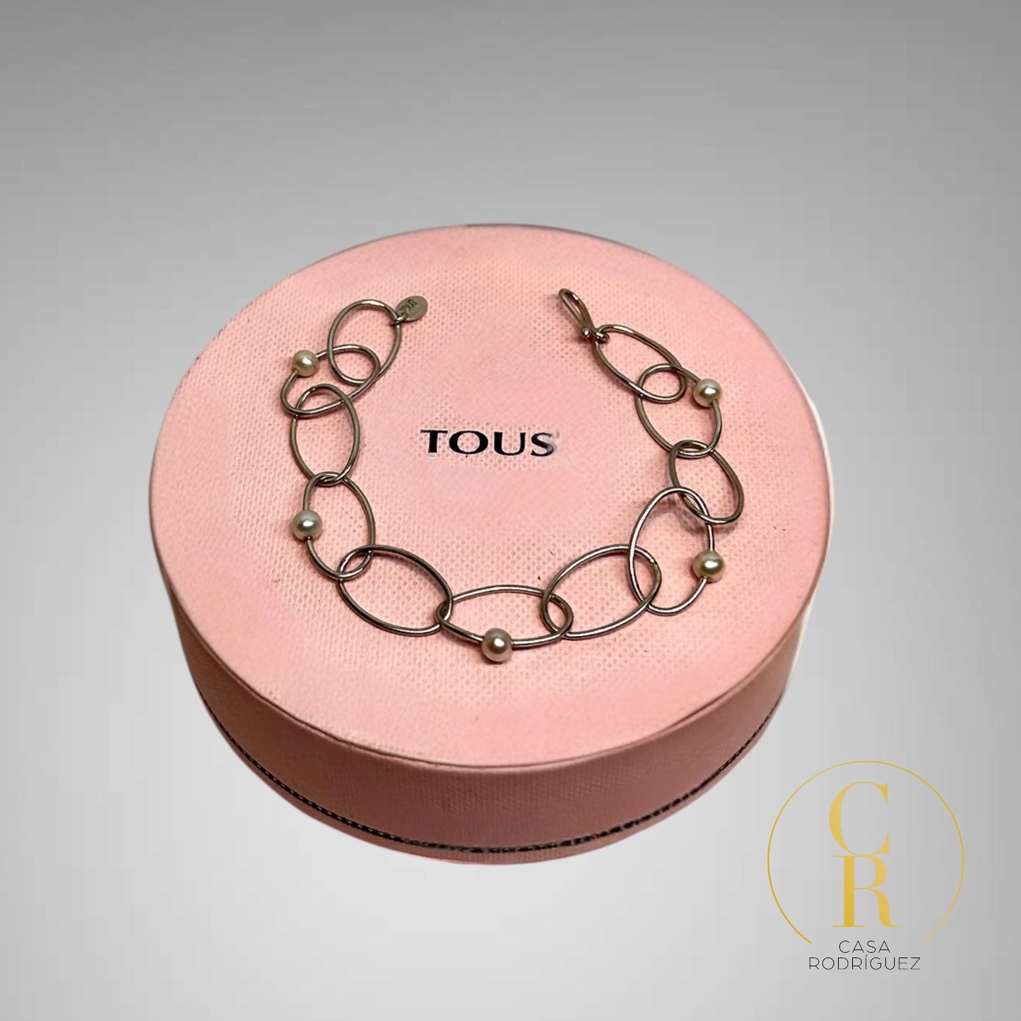 Pulsera Tous Aros con Perlas