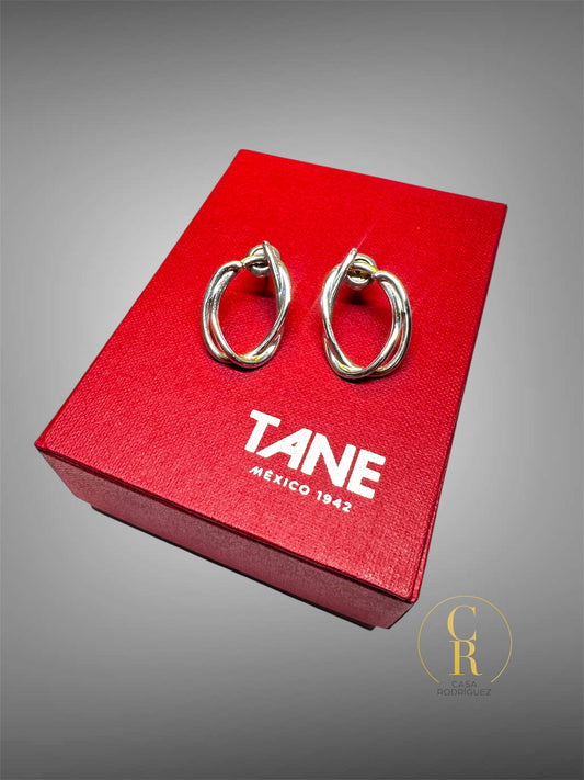 Aretes Tane Entrelazados