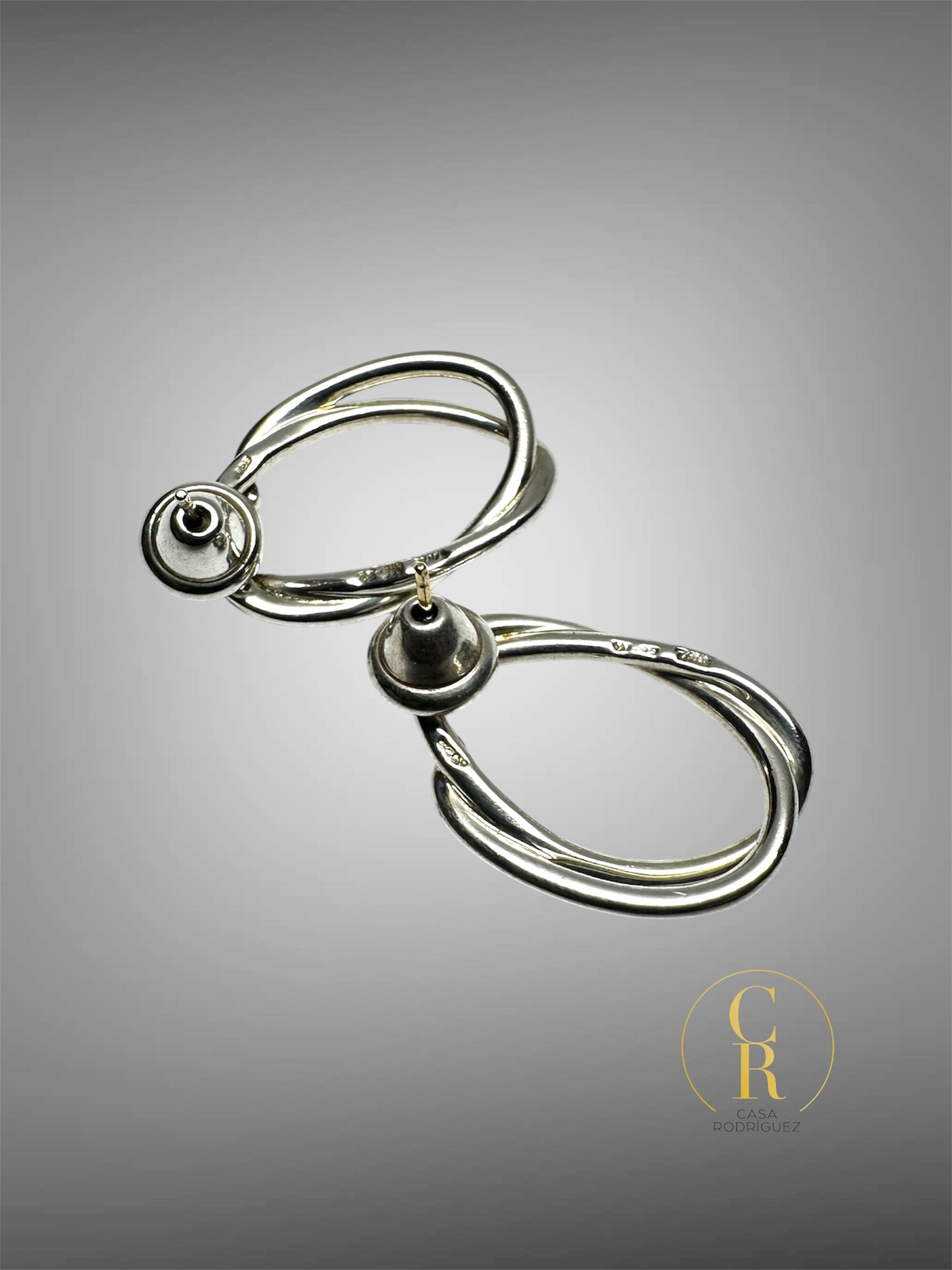 Aretes Tane Entrelazados