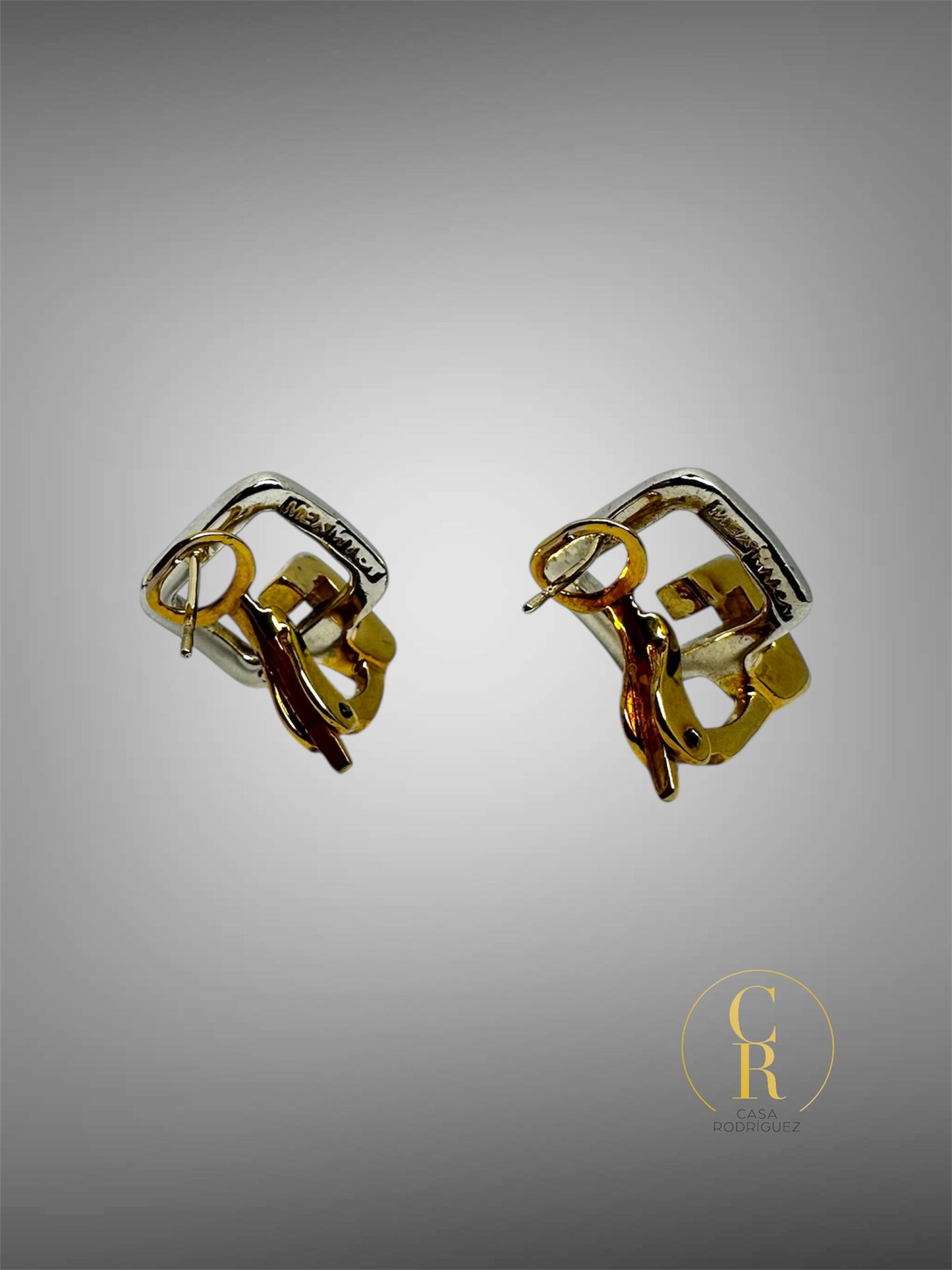 Aretes Tane Cuadros Vermeil