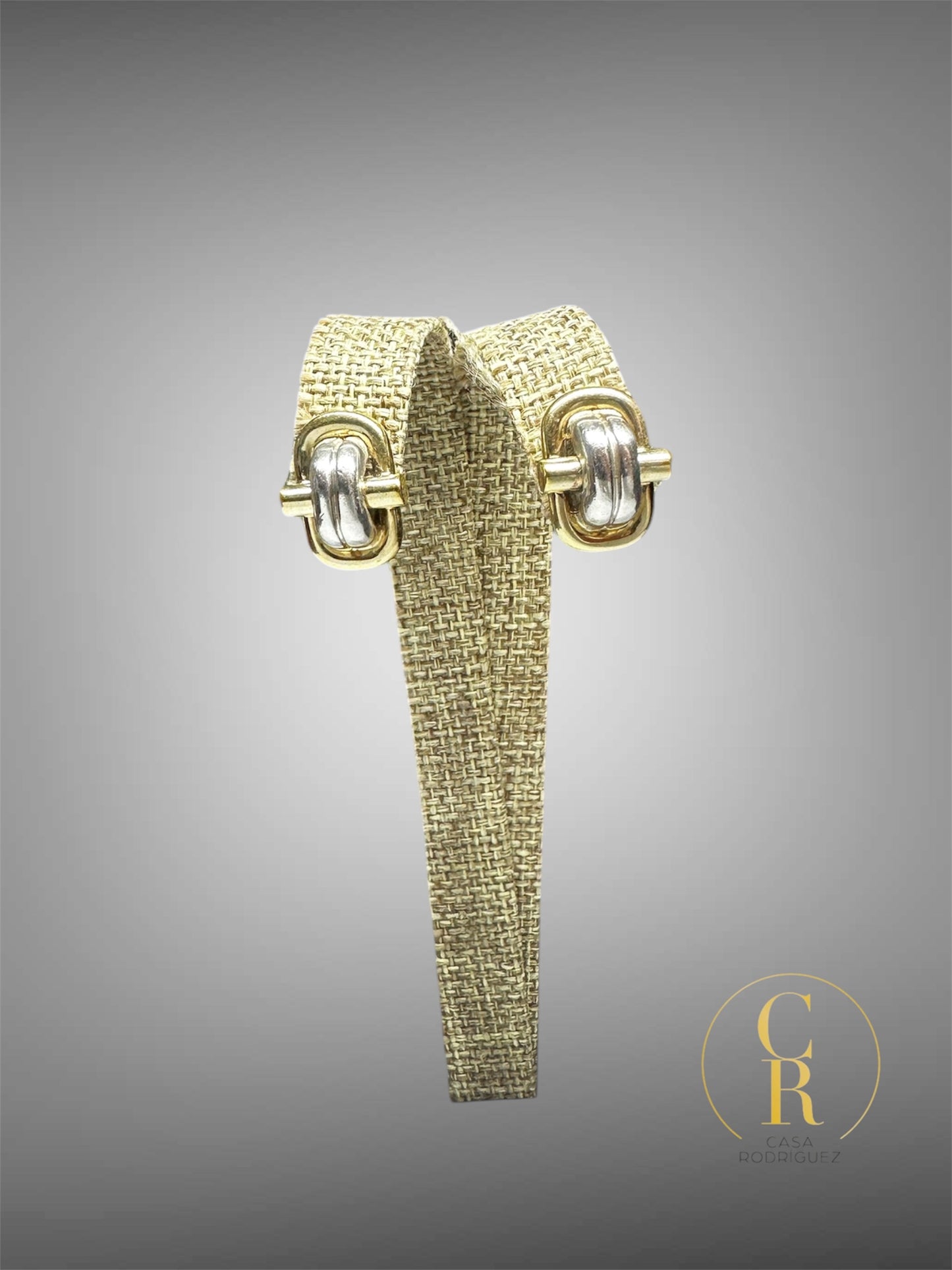 Aretes Tane Cruz Vermeil