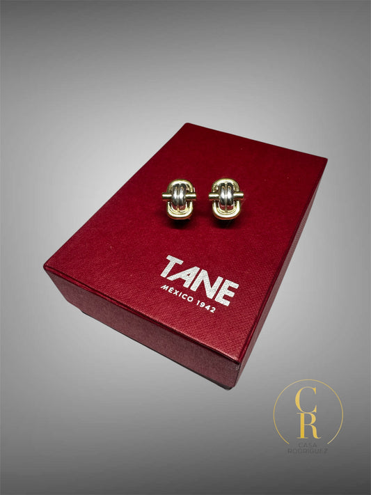 Aretes Tane Cruz Vermeil